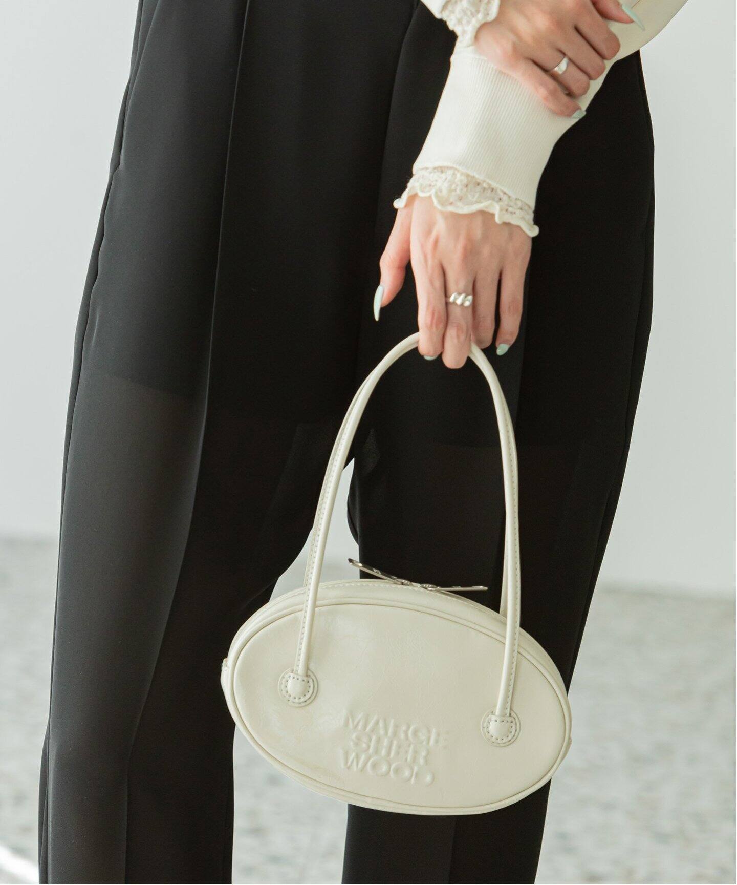 MARGE SHERWOOD/マージシャーウッド】EGG BAG（ハンドバッグ）｜U by  