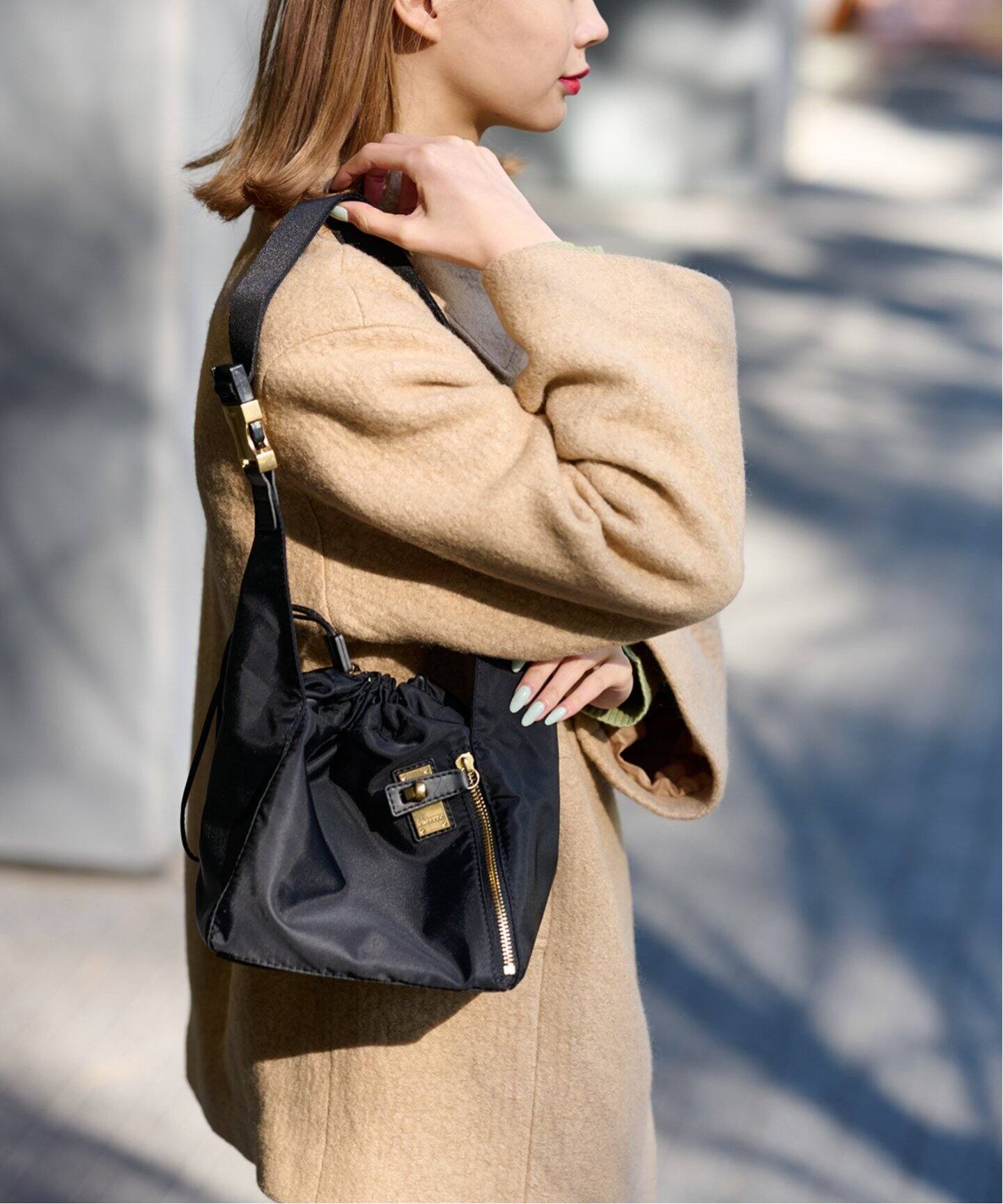 ORSETTO/オルセット】 Nylon 2WAY ショルダーBAG（ショルダーバッグ 