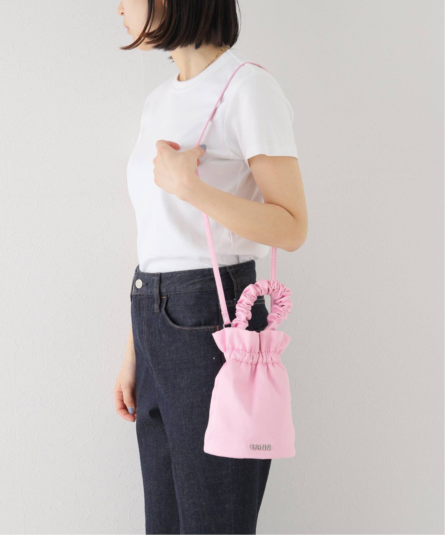 GANNI / ガニー】Occasion Top Handle BAG（ハンドバッグ）｜U by 