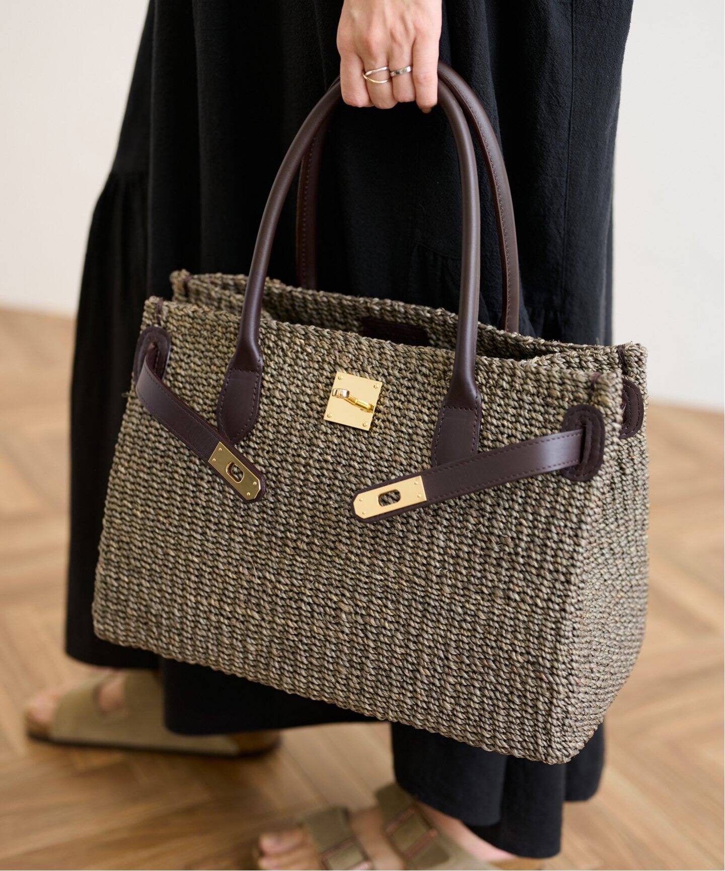 COTTO/コット】BELT BASKET バッグ（かごバッグ）｜FRAMeWORK  