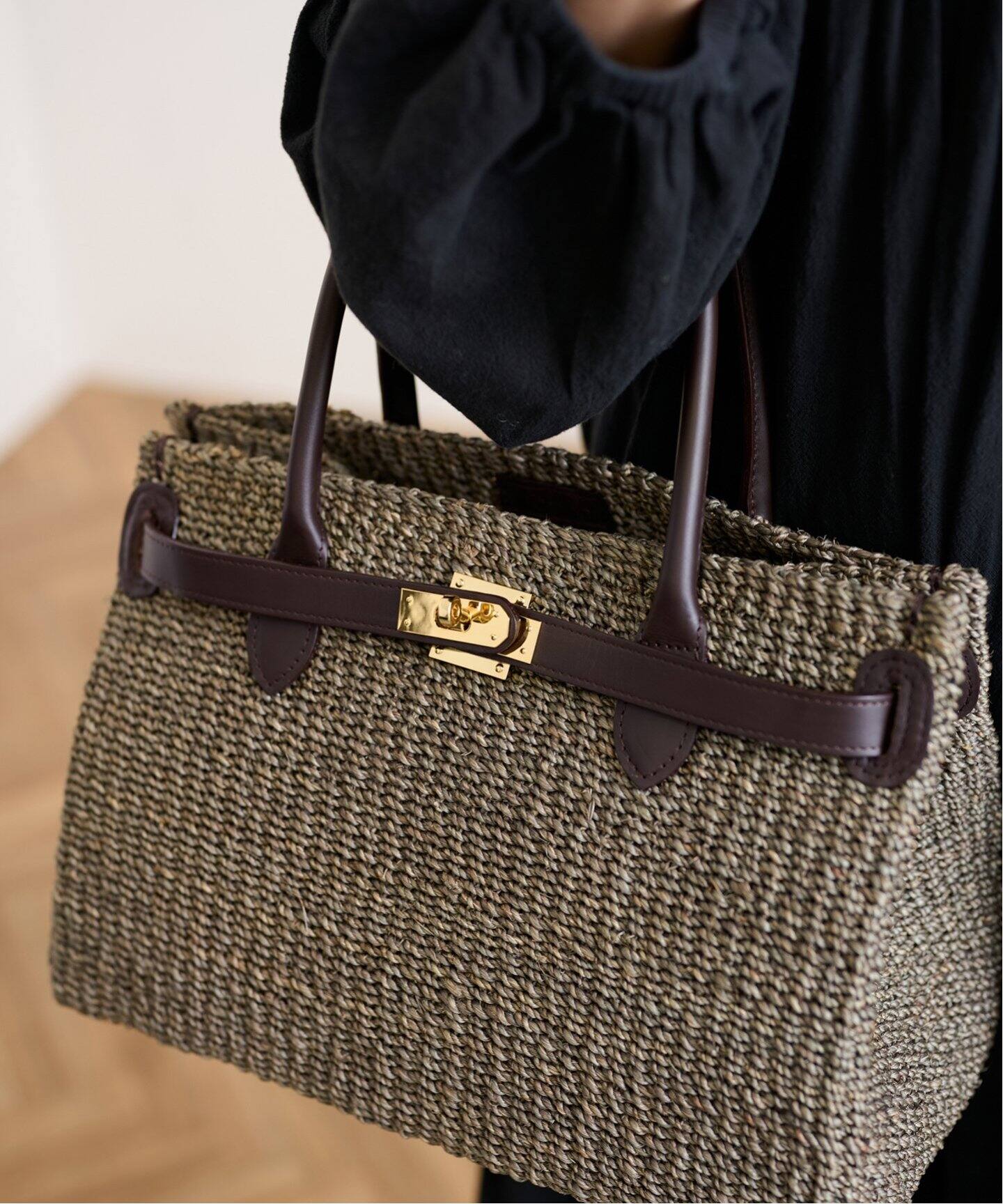 COTTO/コット】BELT BASKET バッグ（かごバッグ）｜FRAMeWORK  