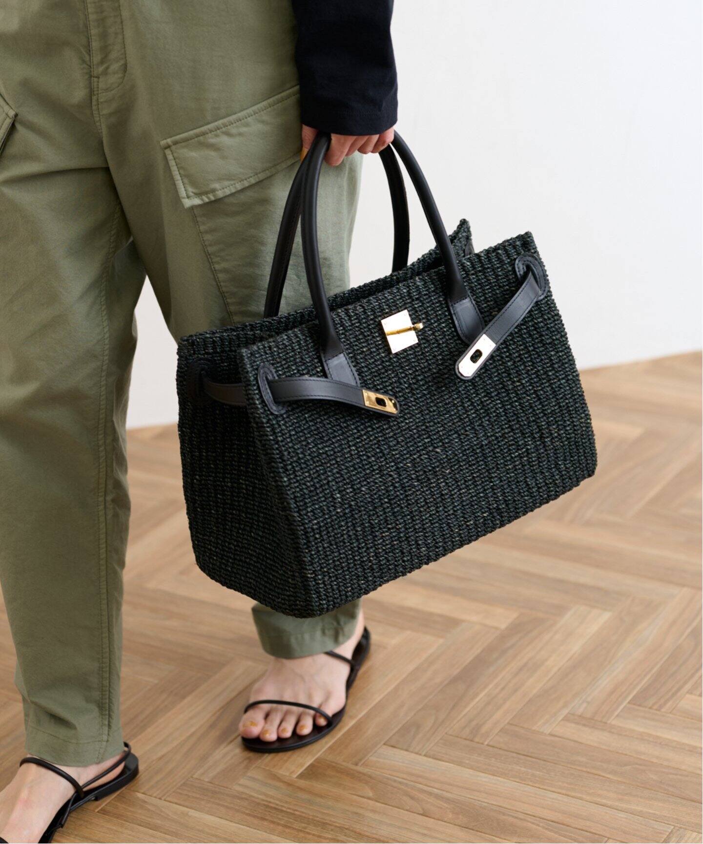 COTTO/コット】BELT BASKET バッグ（かごバッグ）｜FRAMeWORK  