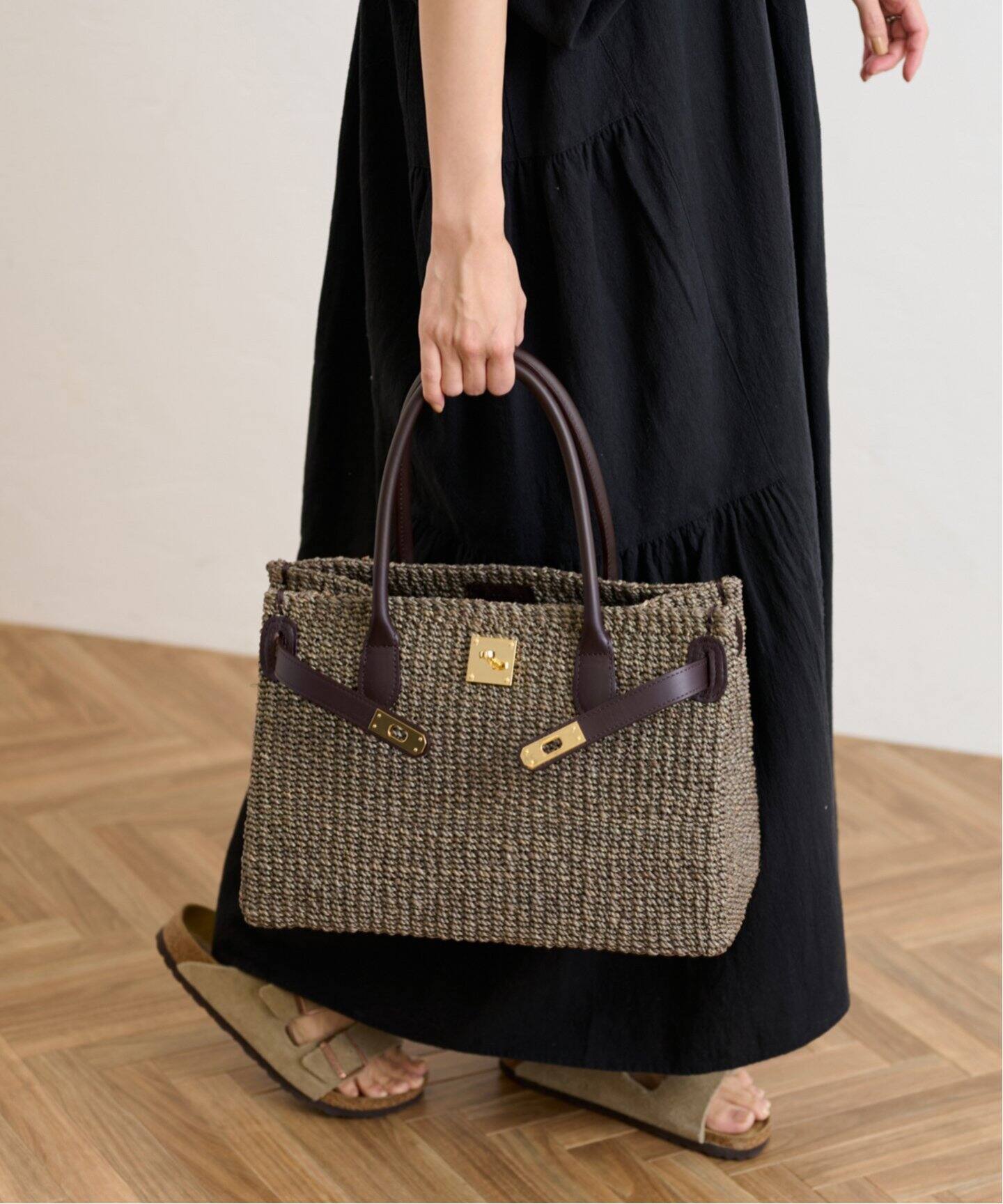 COTTO/コット】BELT BASKET バッグ（かごバッグ）｜FRAMeWORK  