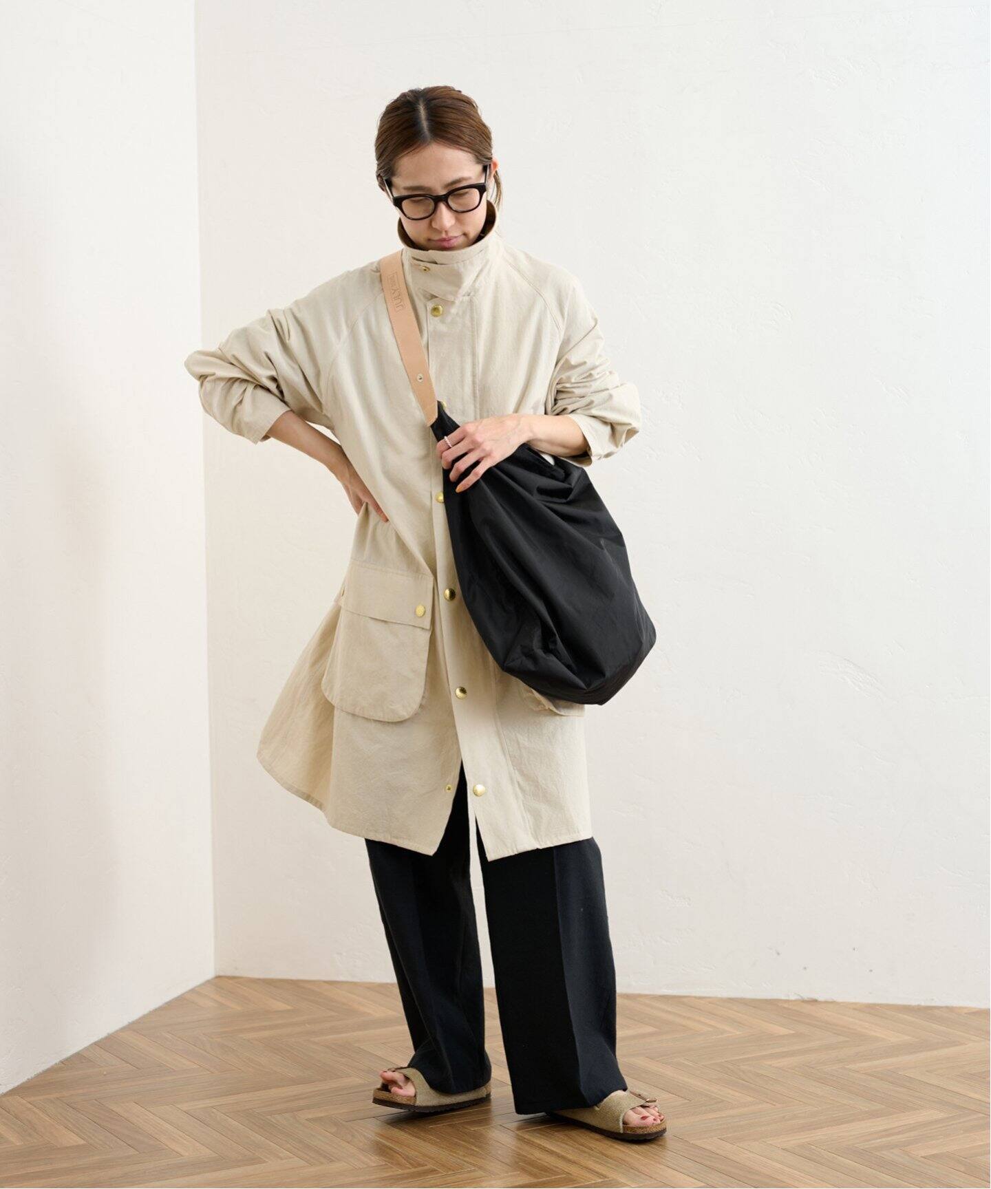 JULY NINE/ジュライ ナイン】SUSHI SACK LARGE（ショルダーバッグ 