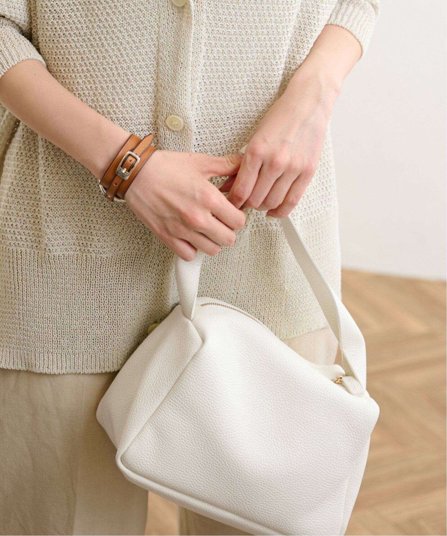 RIEMPIRE/リエンピーレ】ボックス型ショルダー（ショルダーバッグ  