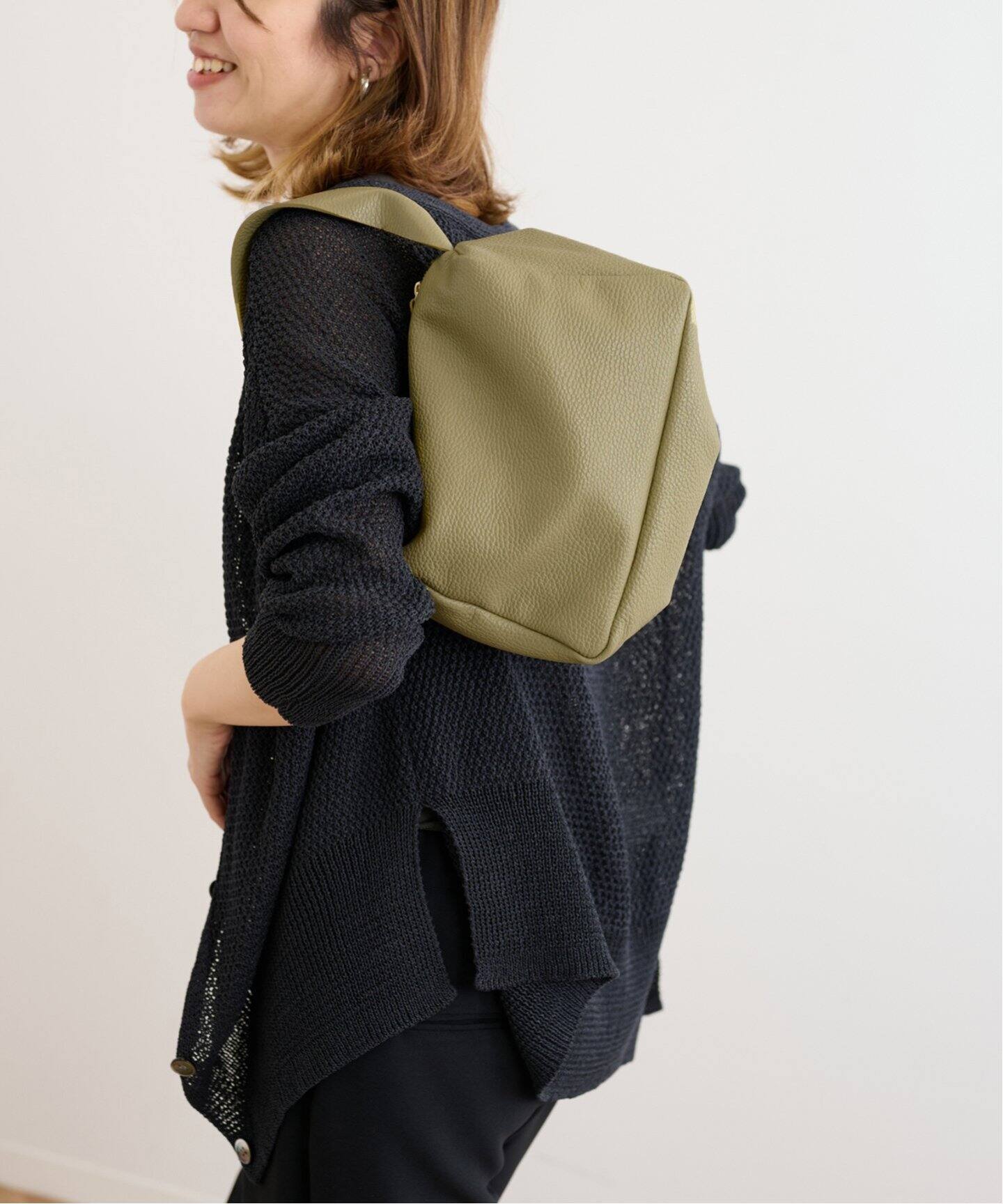 RIEMPIRE/リエンピーレ】ボックス型ショルダー（ショルダーバッグ  