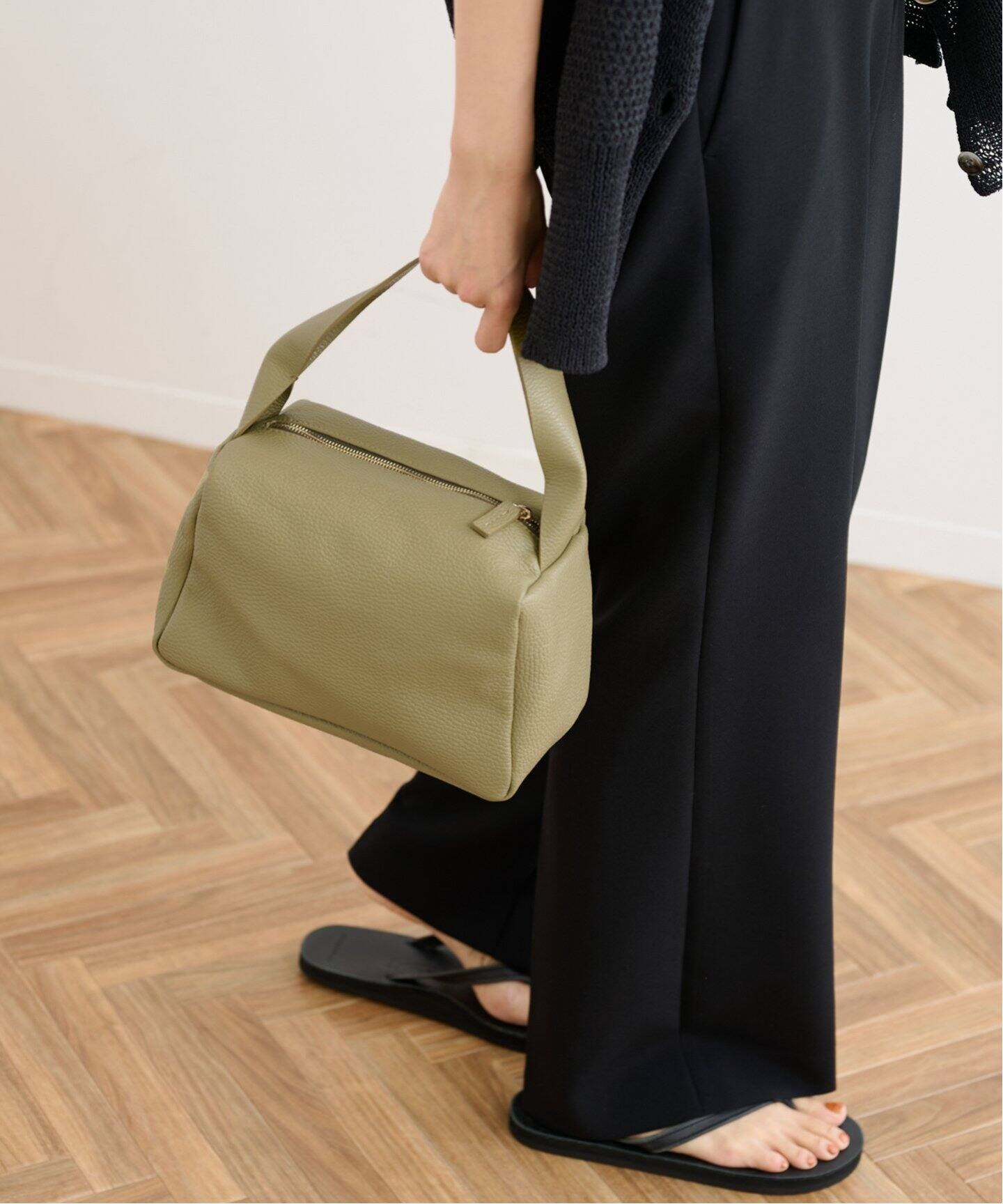 RIEMPIRE/リエンピーレ】ボックス型ショルダー（ショルダーバッグ  