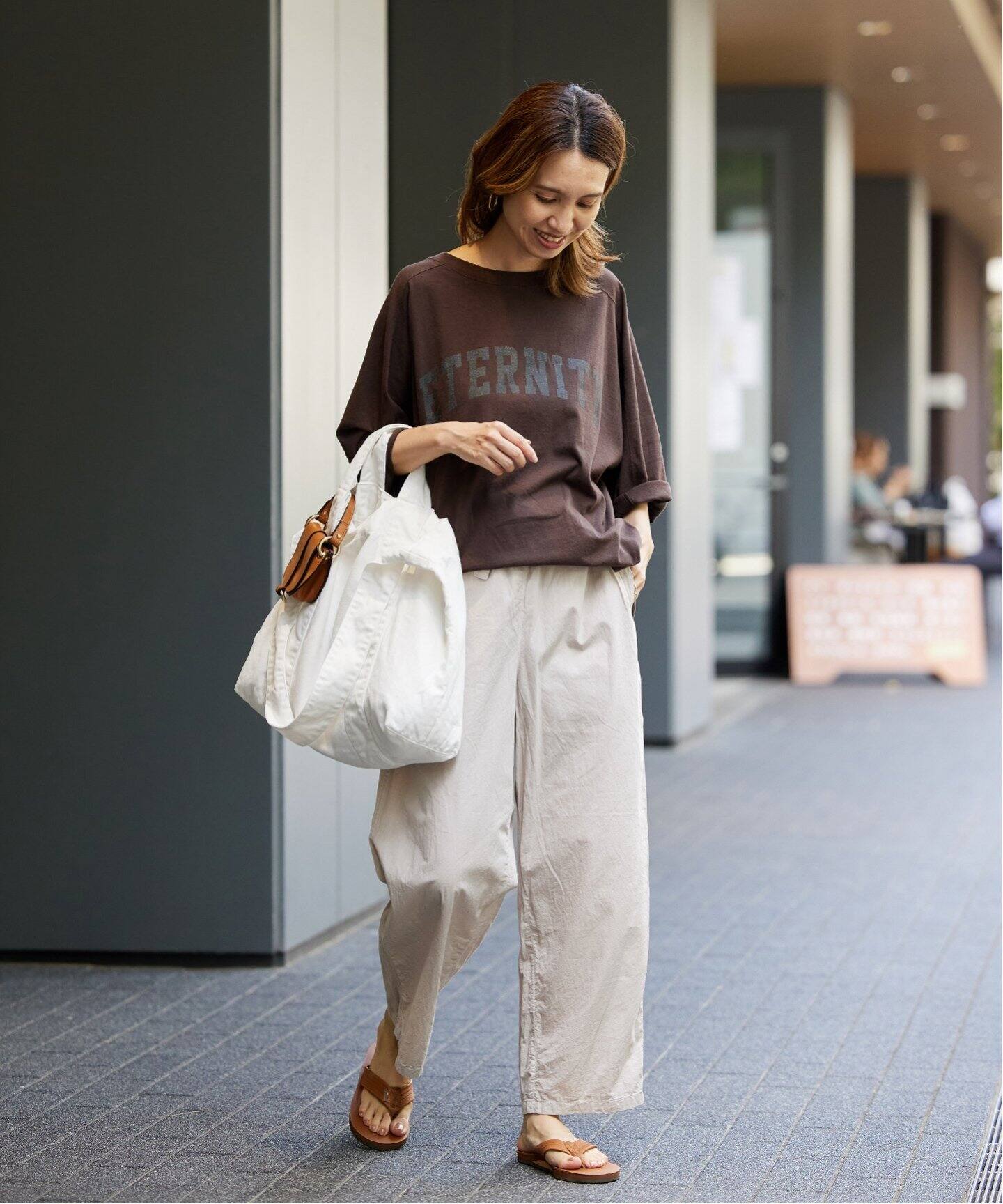 loomer/ルーマー】別注botanical dyeバッグ（トートバッグ  