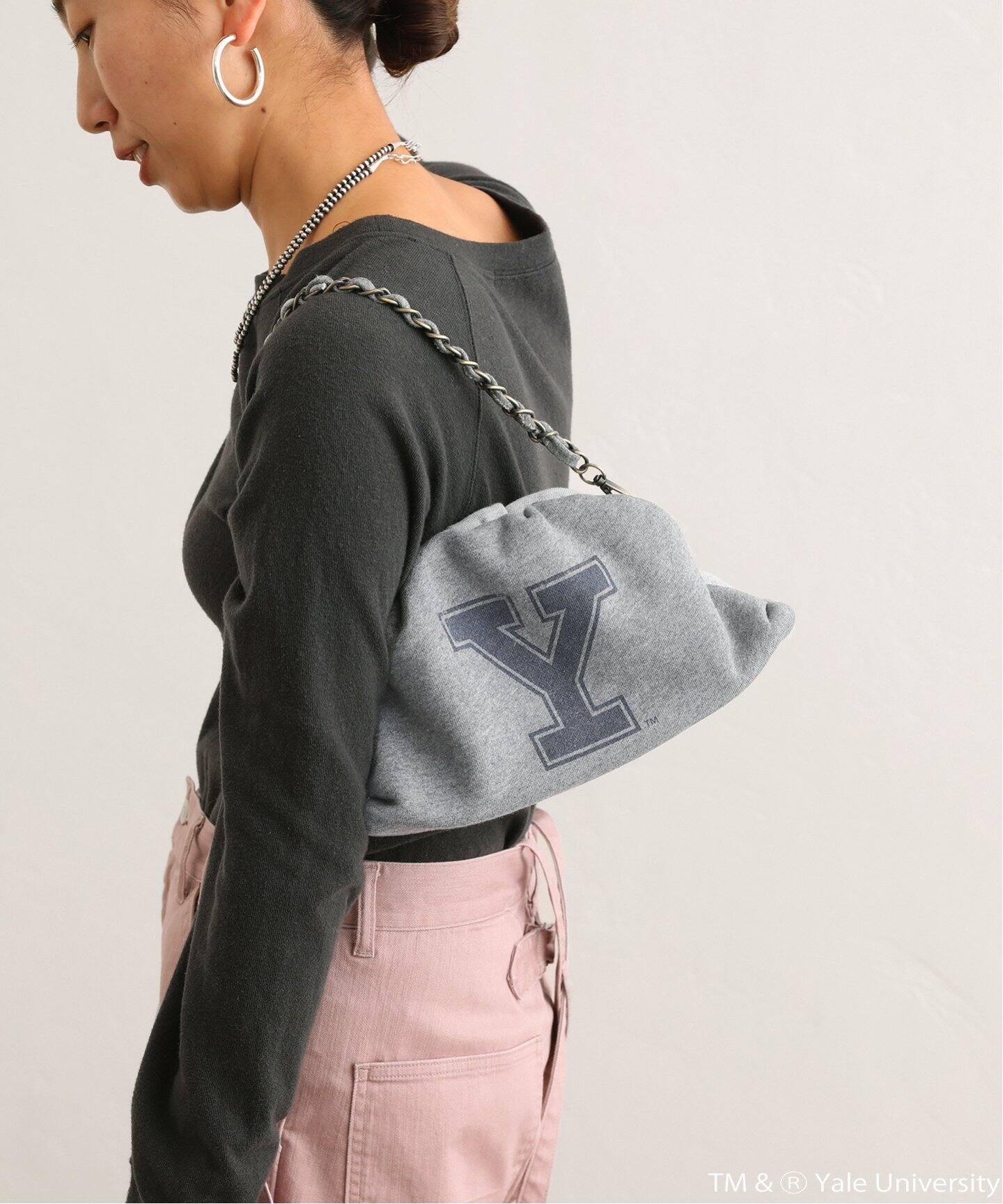 BALMY DAYS/バルミーデイズ】REMAKE DESIGN SWEAT バッグ YALE  