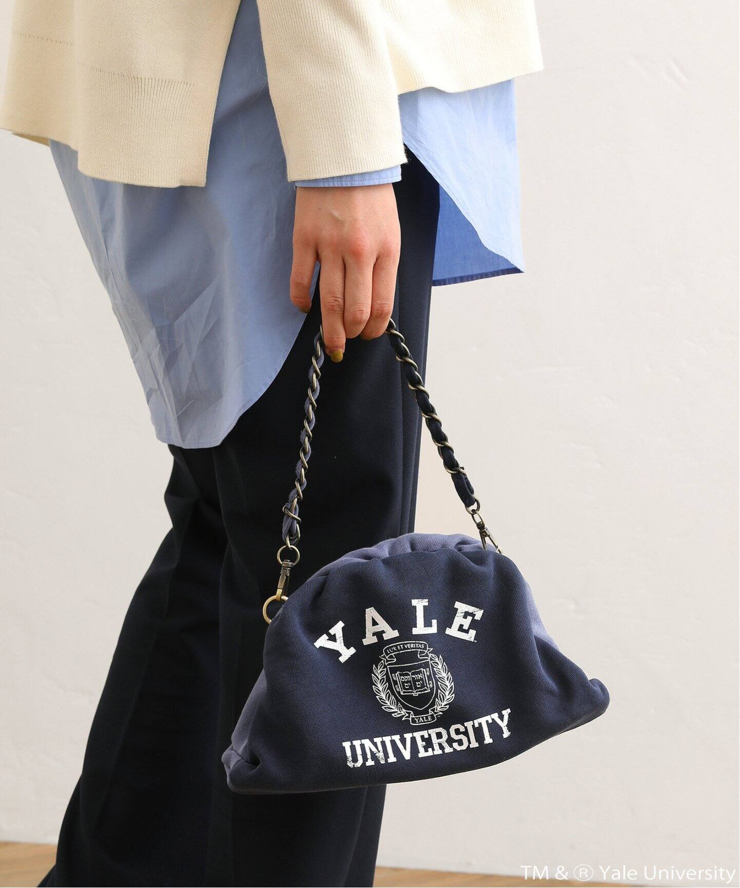 BALMY DAYS/バルミーデイズ】REMAKE DESIGN SWEAT バッグ YALE  