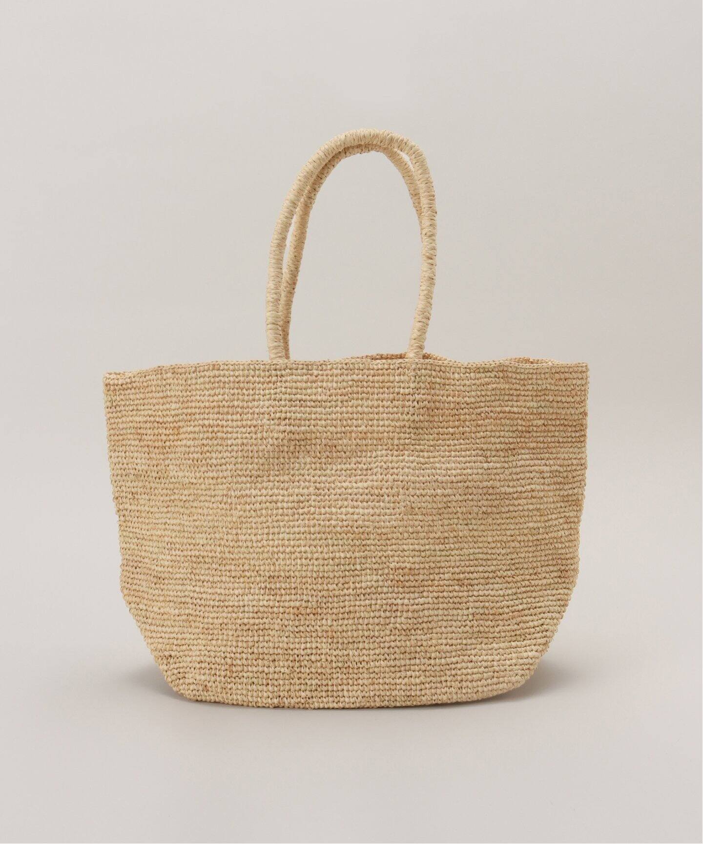 AFRICAN SQUARE/アフリカンスクエア】別注ラフィアBAG（かごバッグ  