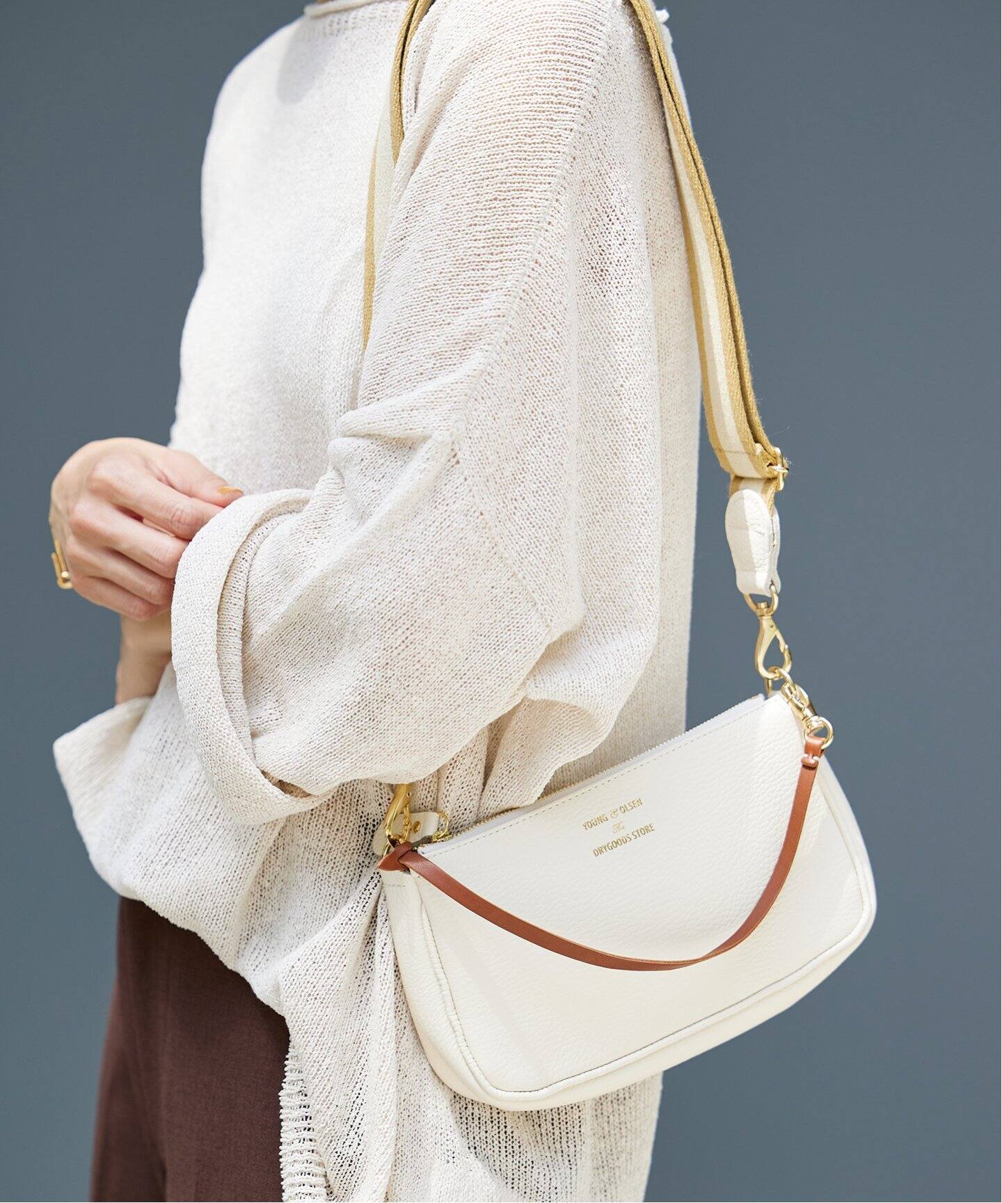 ≪追加≫【YOUNG&OLSEN/ヤングアンドオルセン】別注ストラップ付き2WAY  