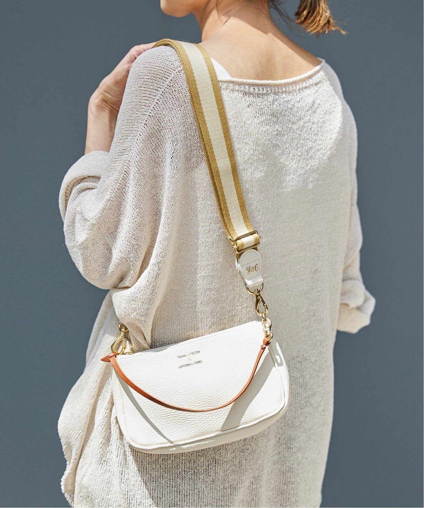 ≪追加≫【YOUNG&OLSEN/ヤングアンドオルセン】別注ストラップ付き2WAY  