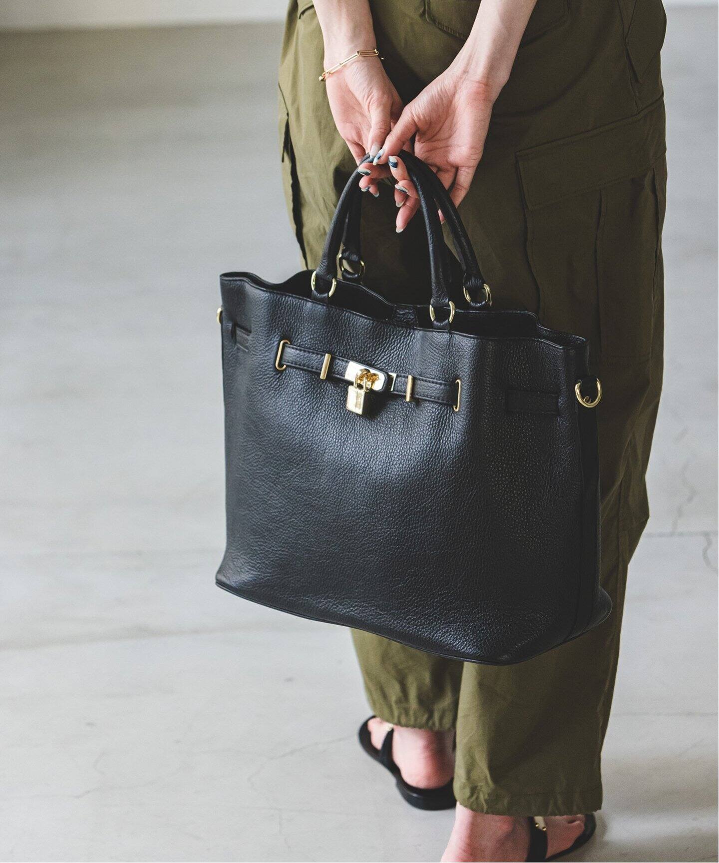 追加11》【MILOS】金具付きトート（トートバッグ）｜NOBLE（ノーブル  