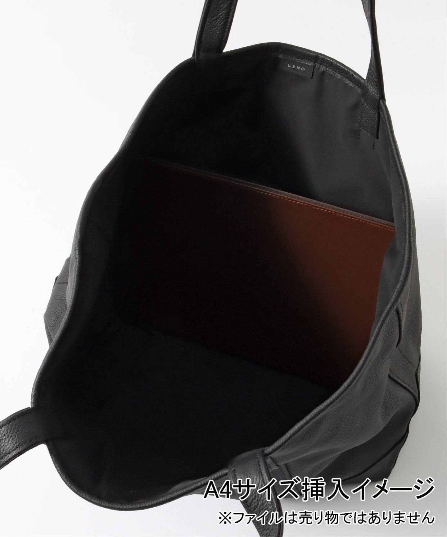 LENO / リノ】LEATHER TOTE BAG (X-LARGE)（トートバッグ）｜EDIFICE 