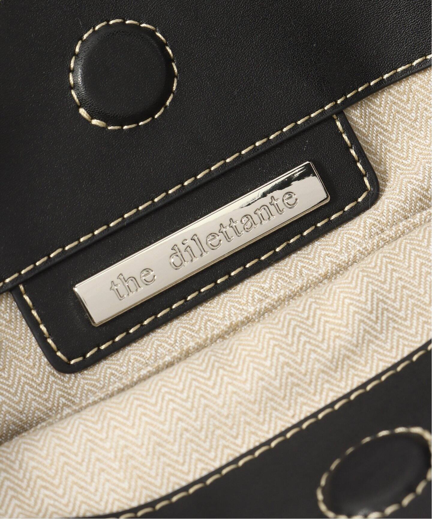 the dilettante Alas キャンバスコンビトートバッグ the dilettante / ザ ディレッタント】Alas キャンバスコンビ