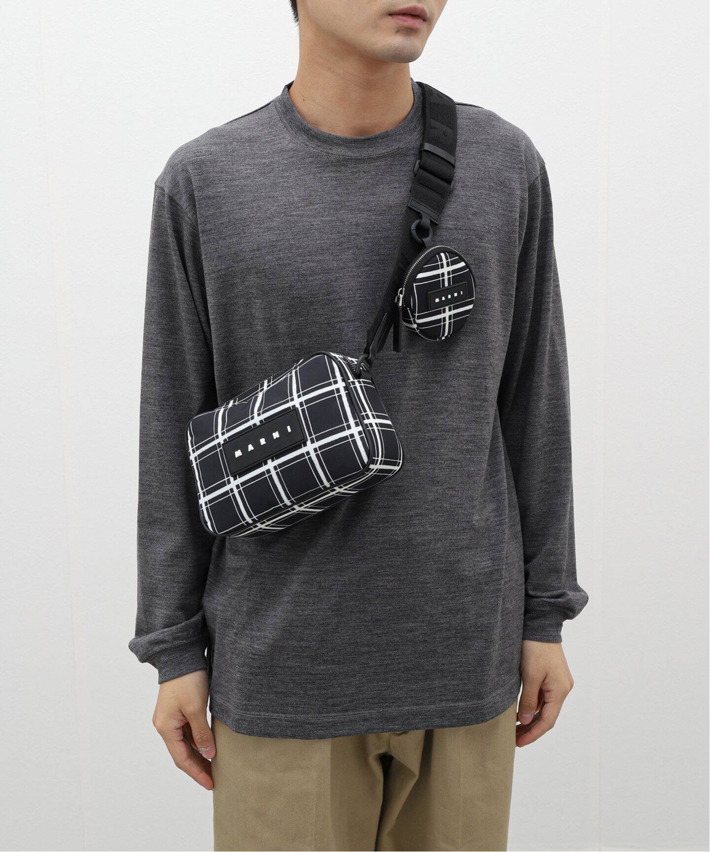 MARNI / マルニ】CAMERA BAG CHECK PRINT（その他バッグ）｜EDIFICE 
