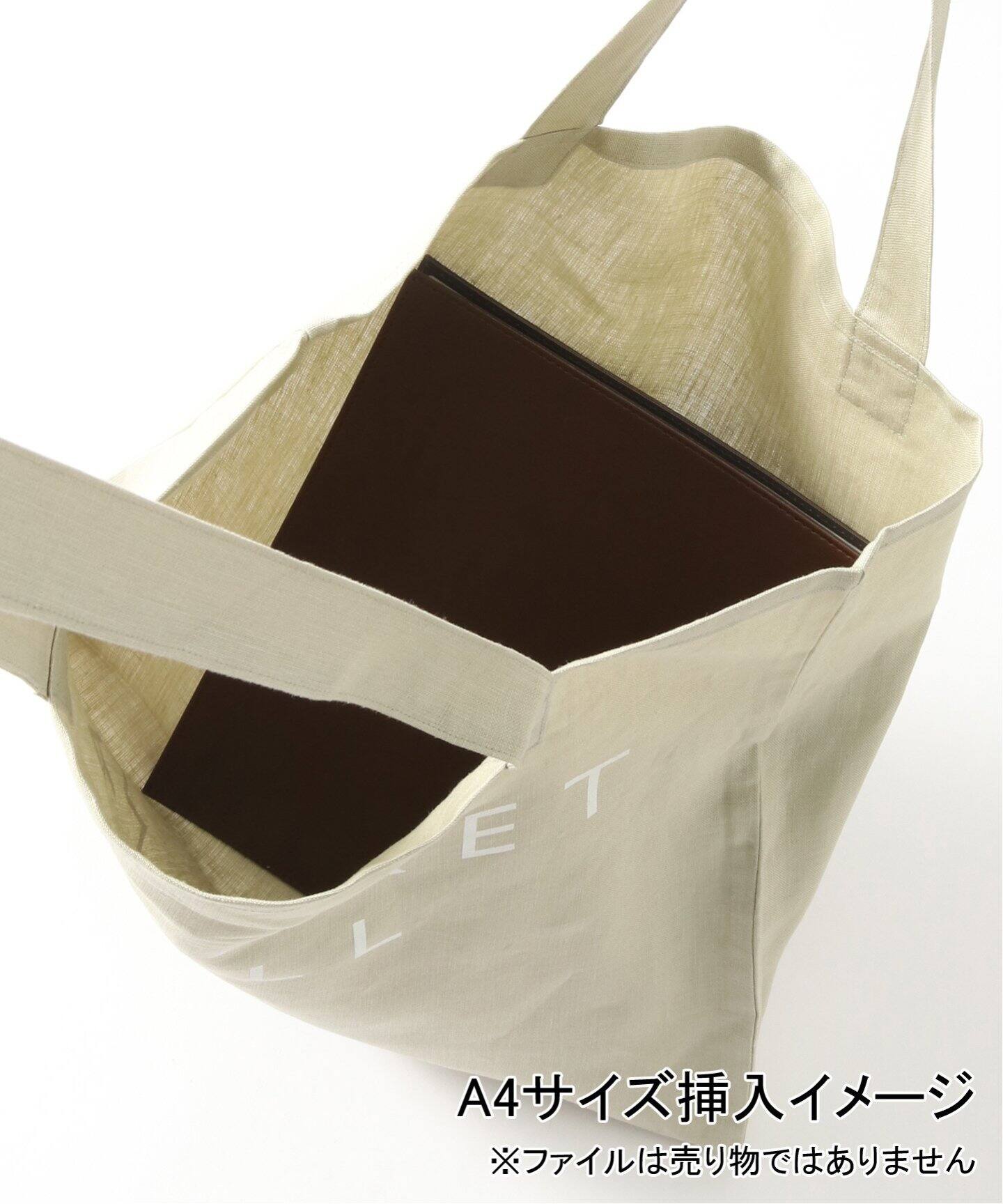MARGARET HOWELL / マーガレット ハウエル】LINEN LOGO TOTE（トート 