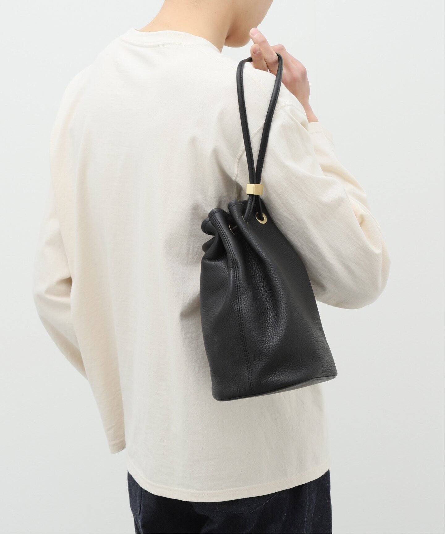 S.MANO / エス マーノ】DRAWSTRING BAG SMALL（その他バッグ 