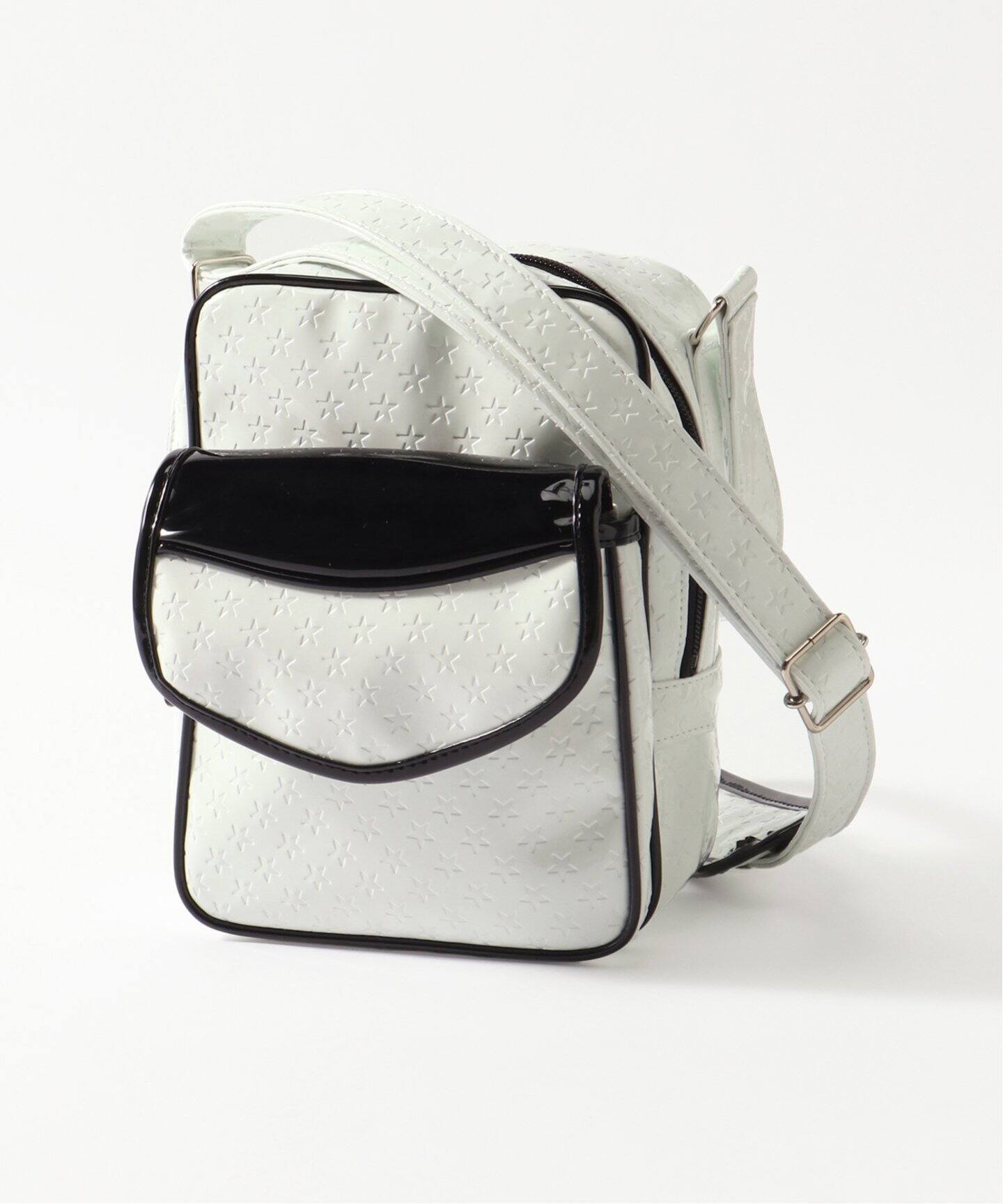 DAIRIKU / ダイリク】Star Embossing Enamel Bag A-6（ショルダー 