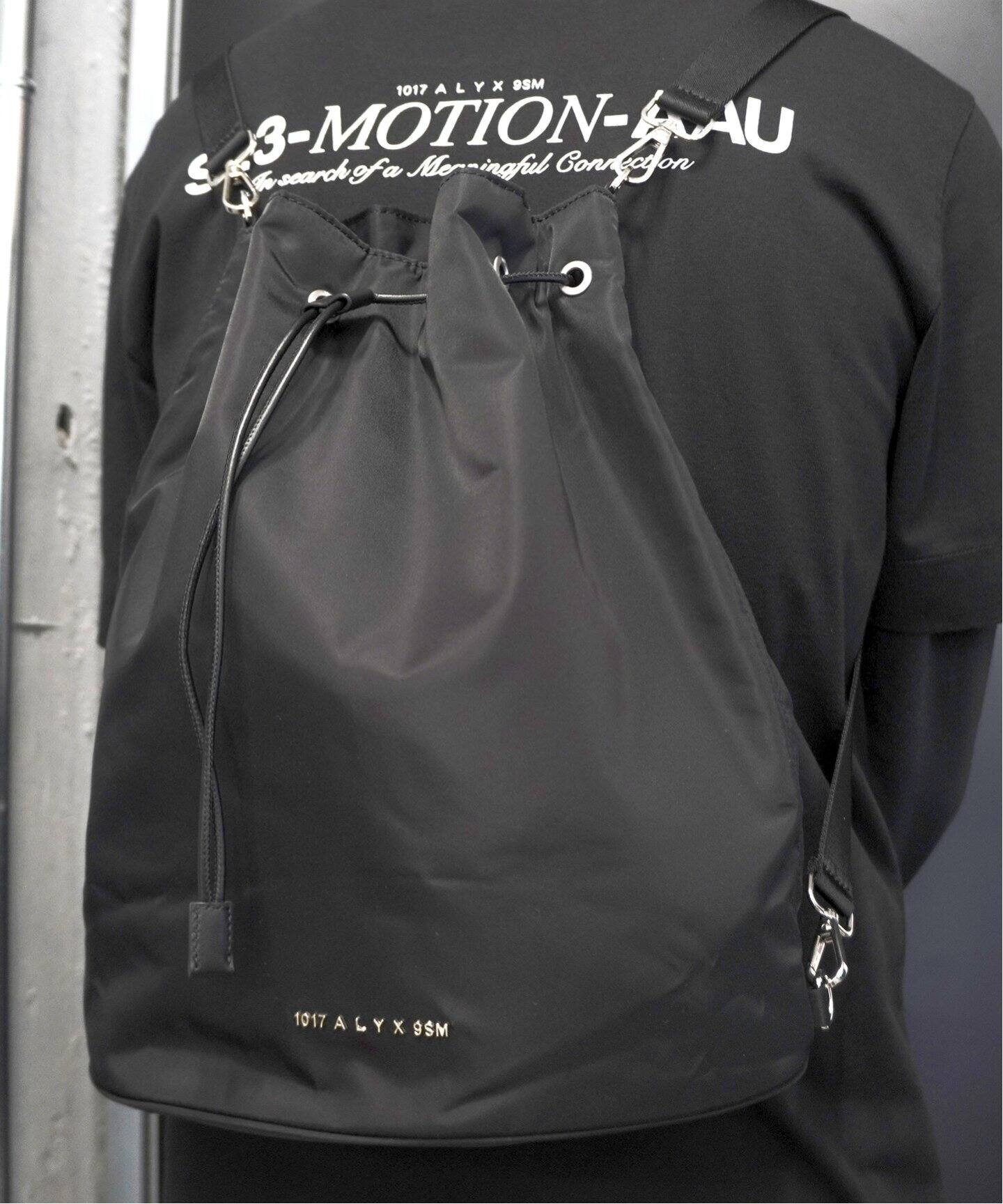 1017 ALYX 9SM / 017 アリクス 9SM】BUCKLE SOFT BACKPACK（バック 