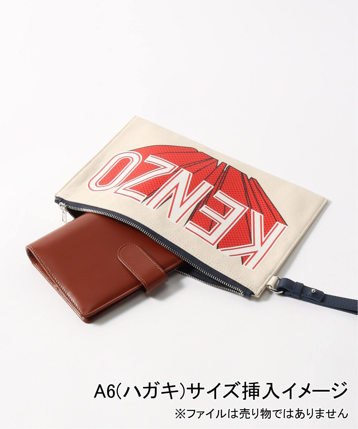 KENZO バレンタイン限定クラッチバック レア（KENZO / ケンゾ―】LARGE  