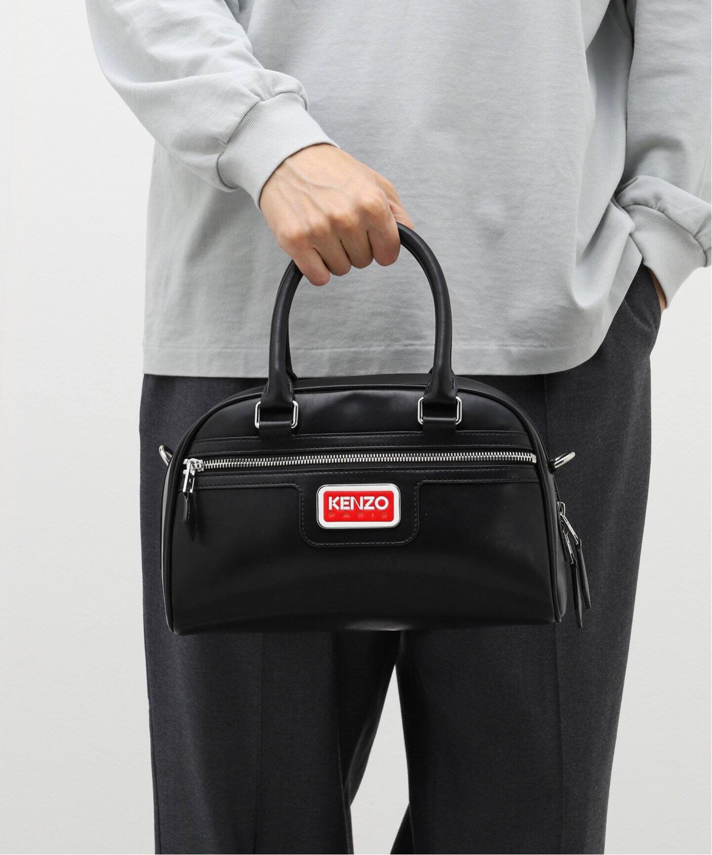 KENZO / ケンゾ―】MINI SPORTS BAG LOGO（ボストンバッグ）｜BAYCREW 