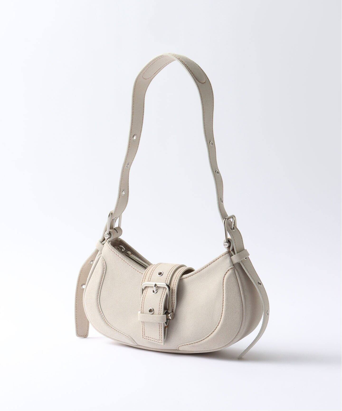 美品 オソイ OSOI HOBO ブロックル ハンドバッグ ワンショルダーバッグ 