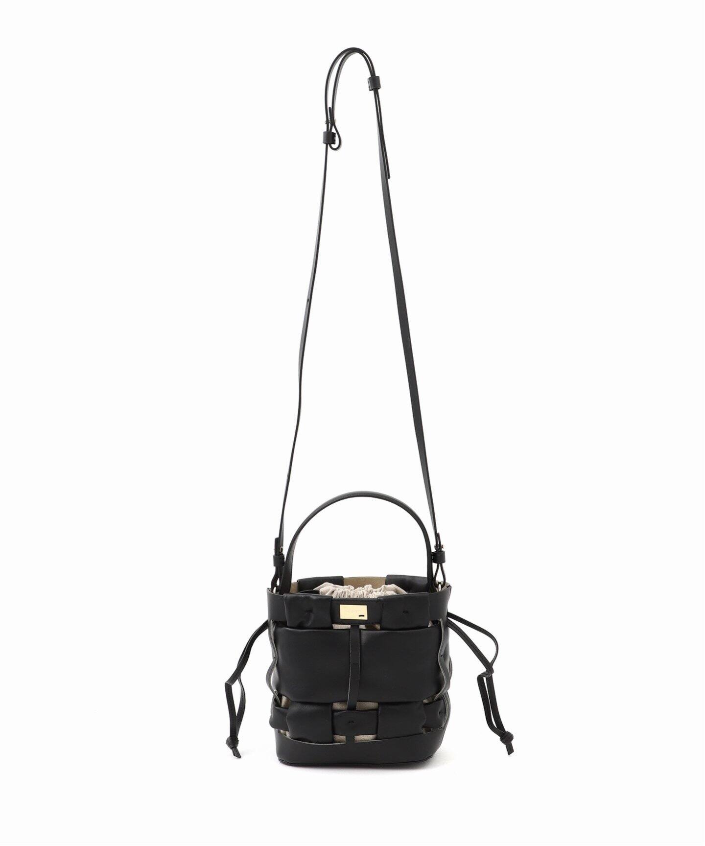 ZANCHETTI / ザンケッティ】WOVEN BUCKET SMALL：バッグ（ショルダー 
