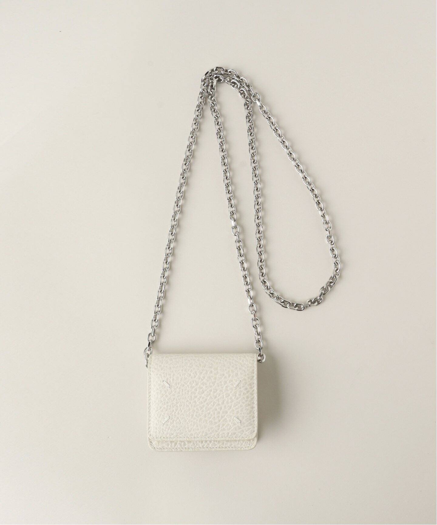 Maison Margiela/メゾン マルジェラ】WALLET ON CHAIN SMALL：チェーン  