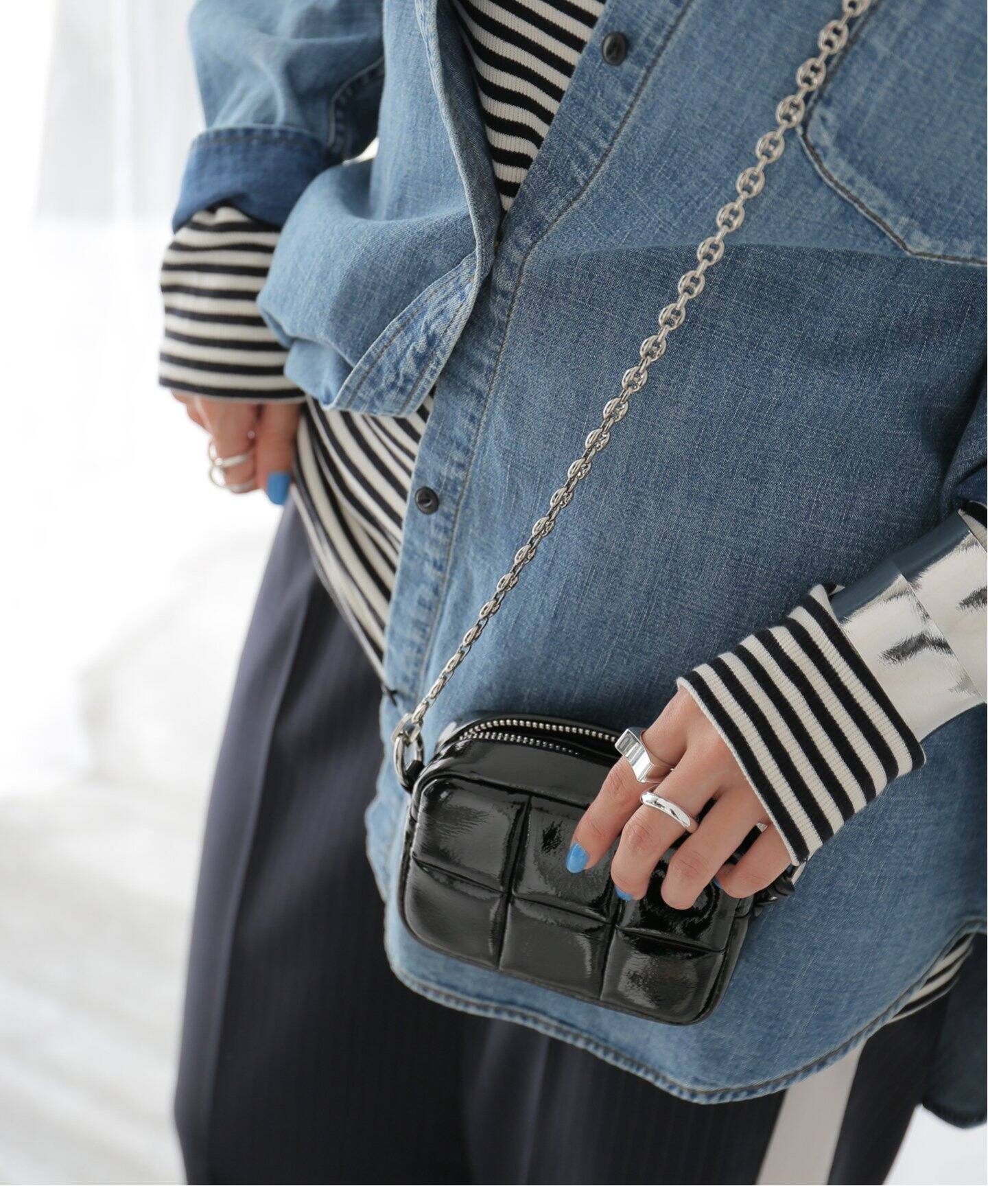 ADD CULUMN/アドカラム】PUFF CROSSBODY GCS：ショルダーバッグ 