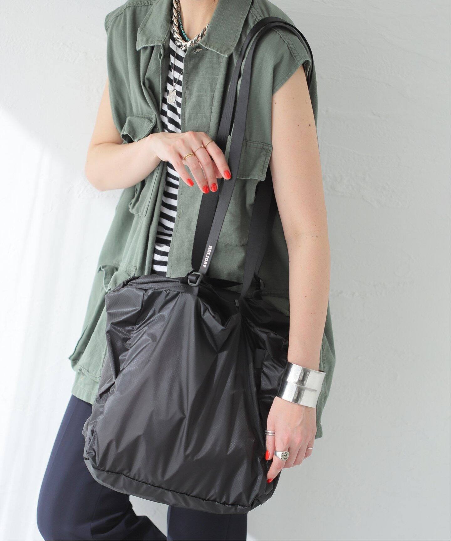 HOLIDAY/ホリデイ】PACLABLE BOX BAG：バッグ（トートバッグ 