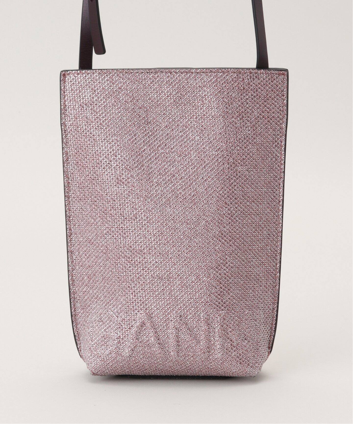 GANNI / ガニー】Banner Small Crossbody Glitter:バッグ（ショルダー  