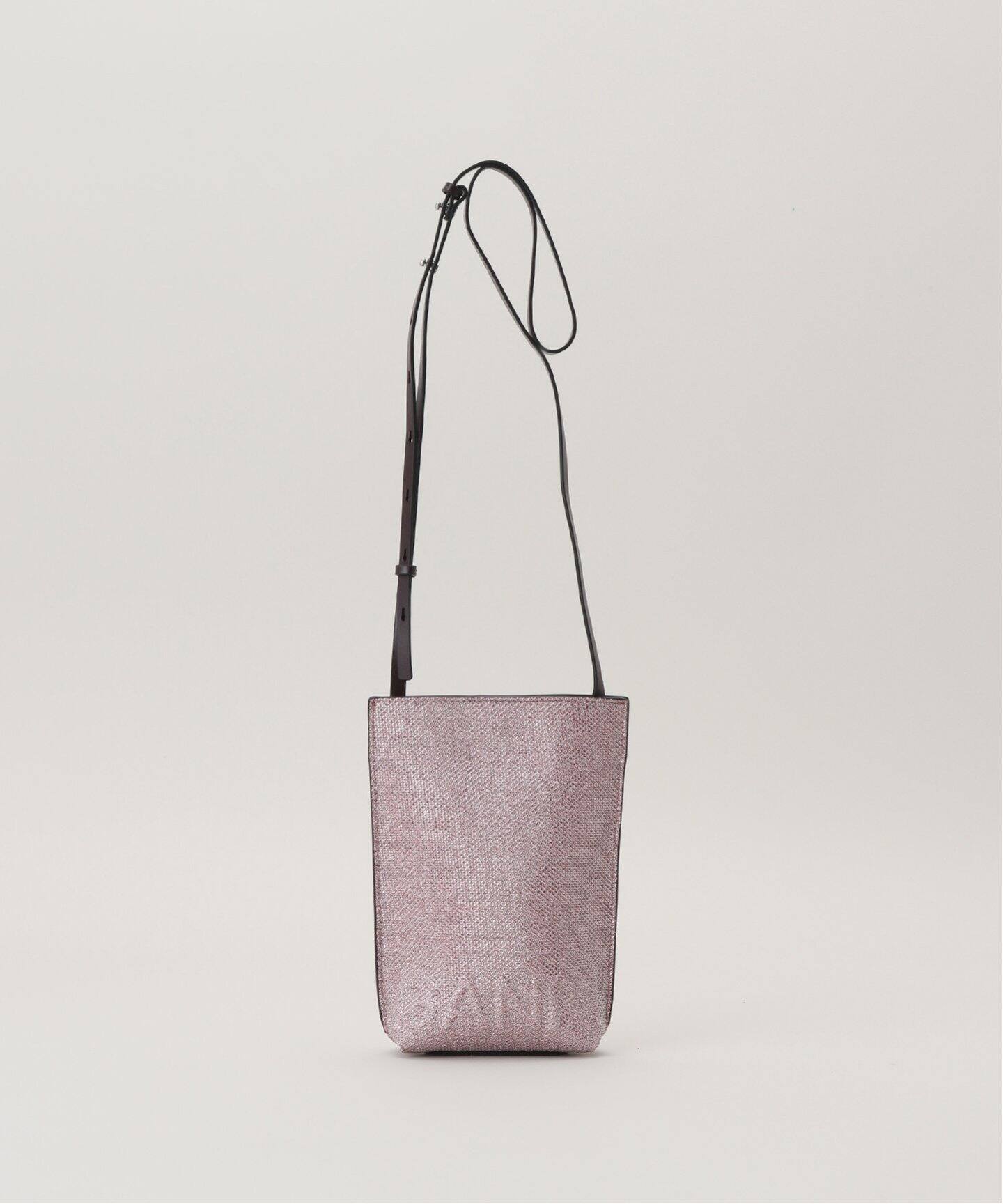 GANNI / ガニー】Banner Small Crossbody Glitter:バッグ（ショルダー  