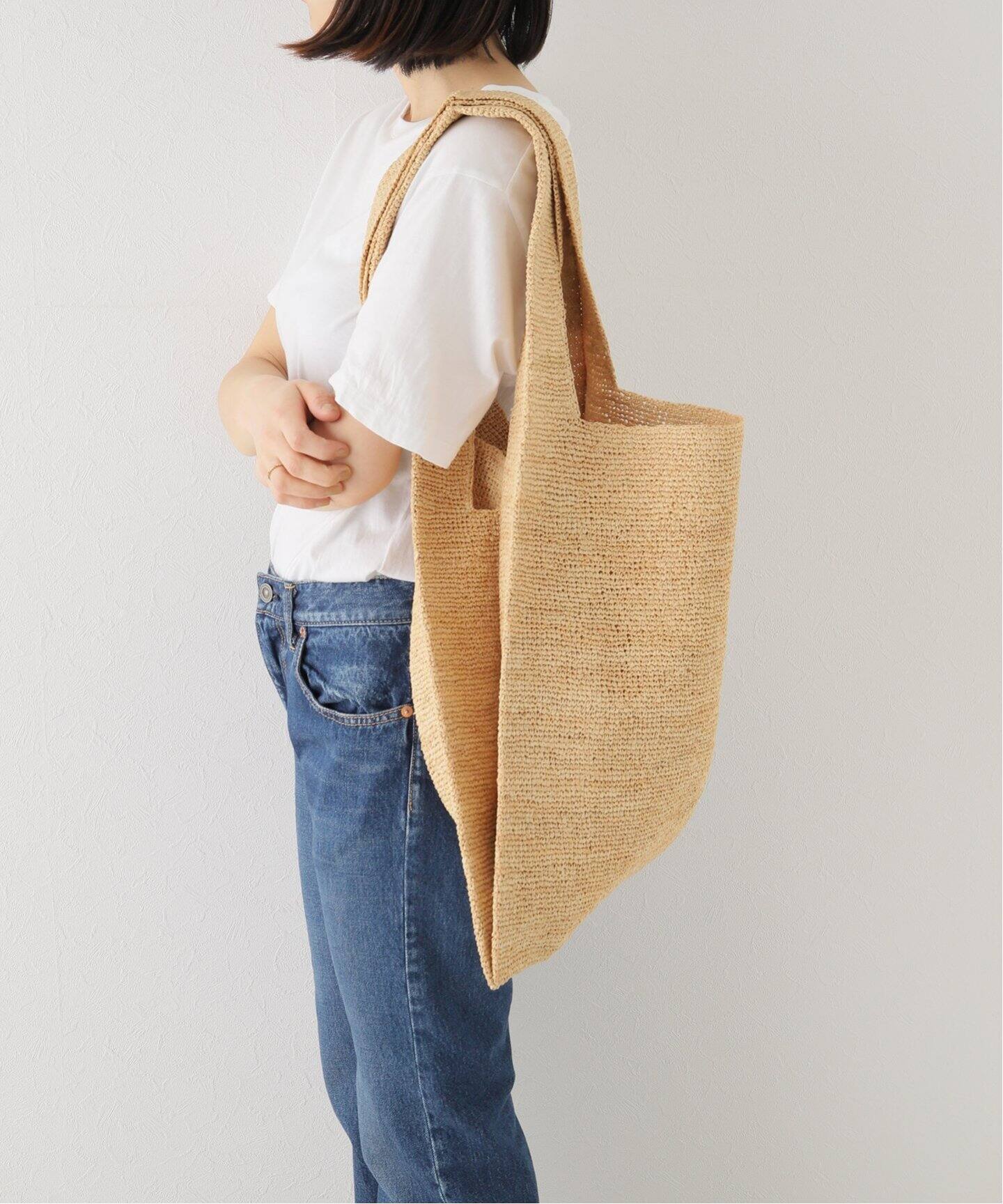 seya. / セヤ】RAFFIA SHOPPING BAG（その他バッグ）｜journal  
