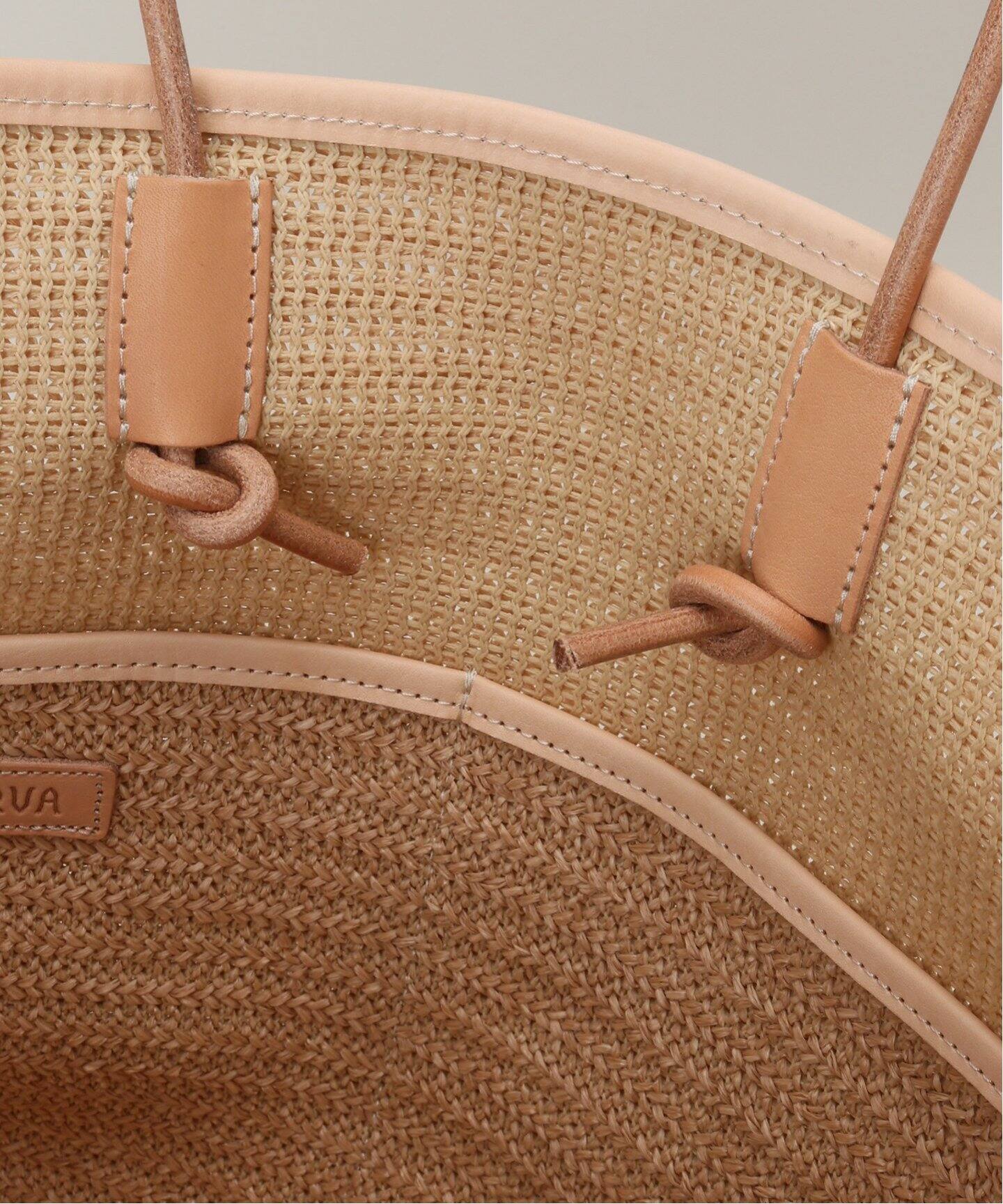 amiacalva /アミアカルヴァ】 Grassy tote(L)（トートバッグ 