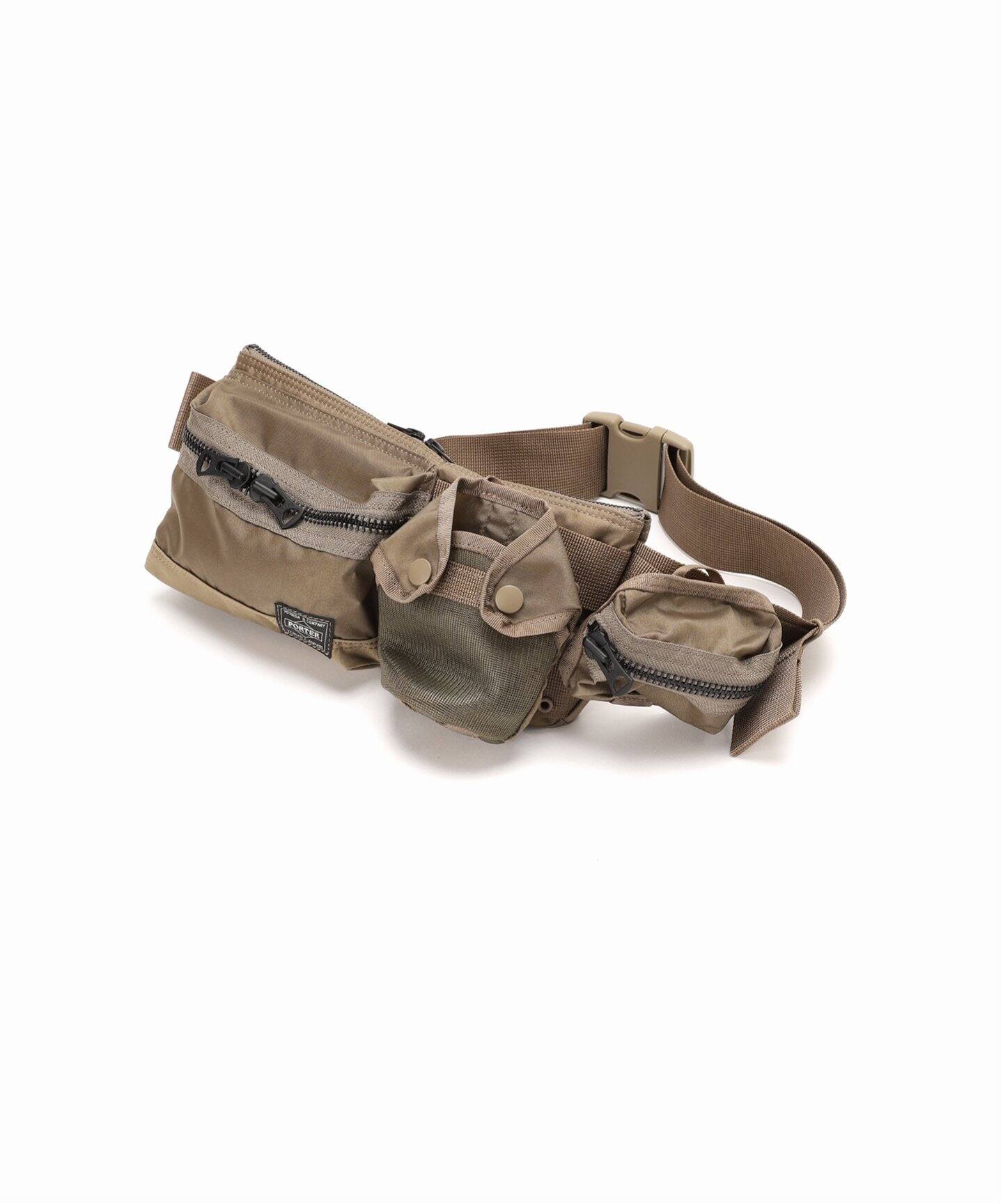 PORTER ALL / ポーター オール】WAIST BAG with POUCHES（ウェスト 