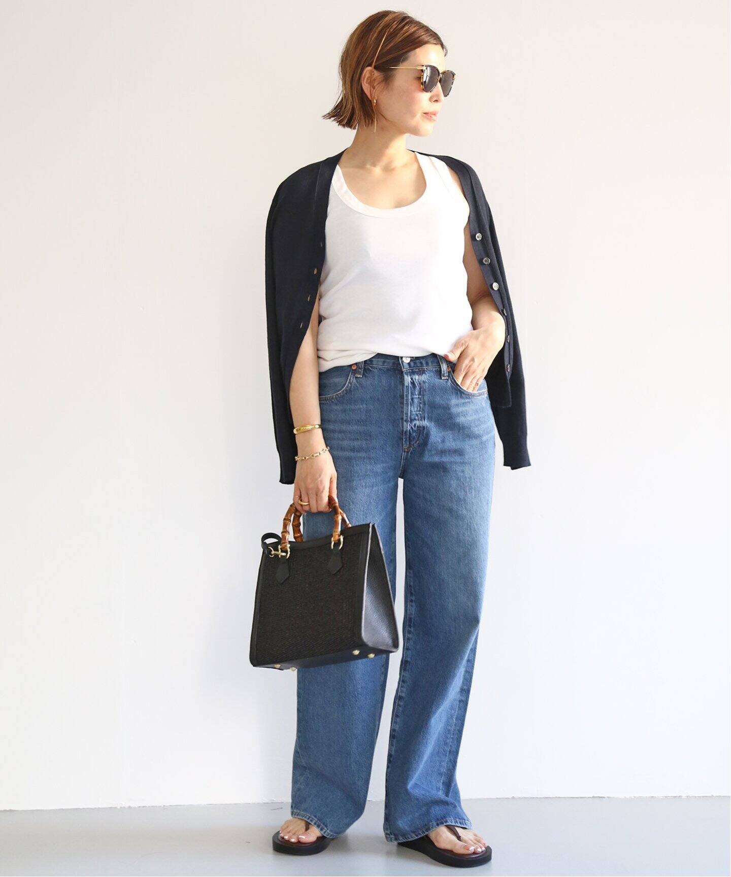 AULENTTI/オウレンティ】 BAMBOO トートバッグ（トートバッグ 