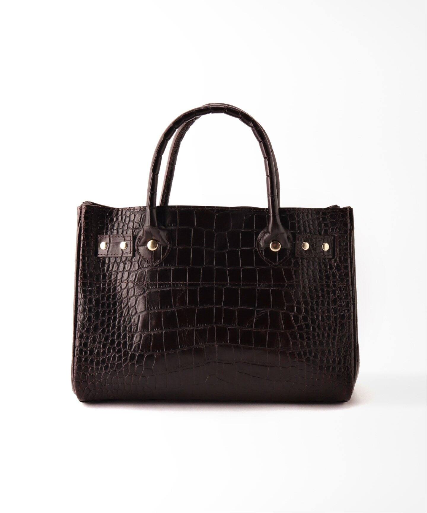 SITA PARANTICA /シータパランティカ】CROC EMBOSSED TOTE BAG（トート  