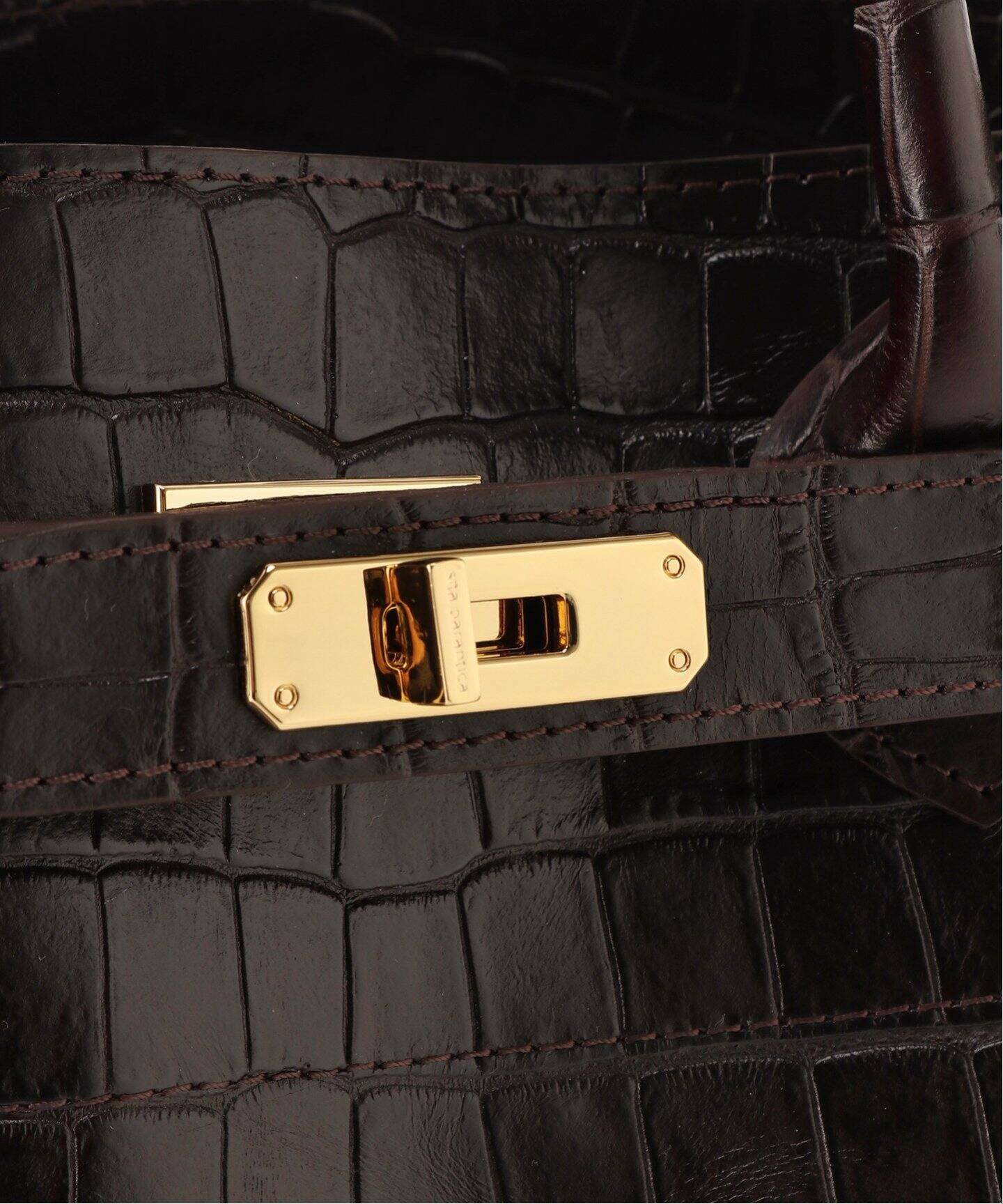 SITA PARANTICA /シータパランティカ】CROC EMBOSSED TOTE BAG（トート 