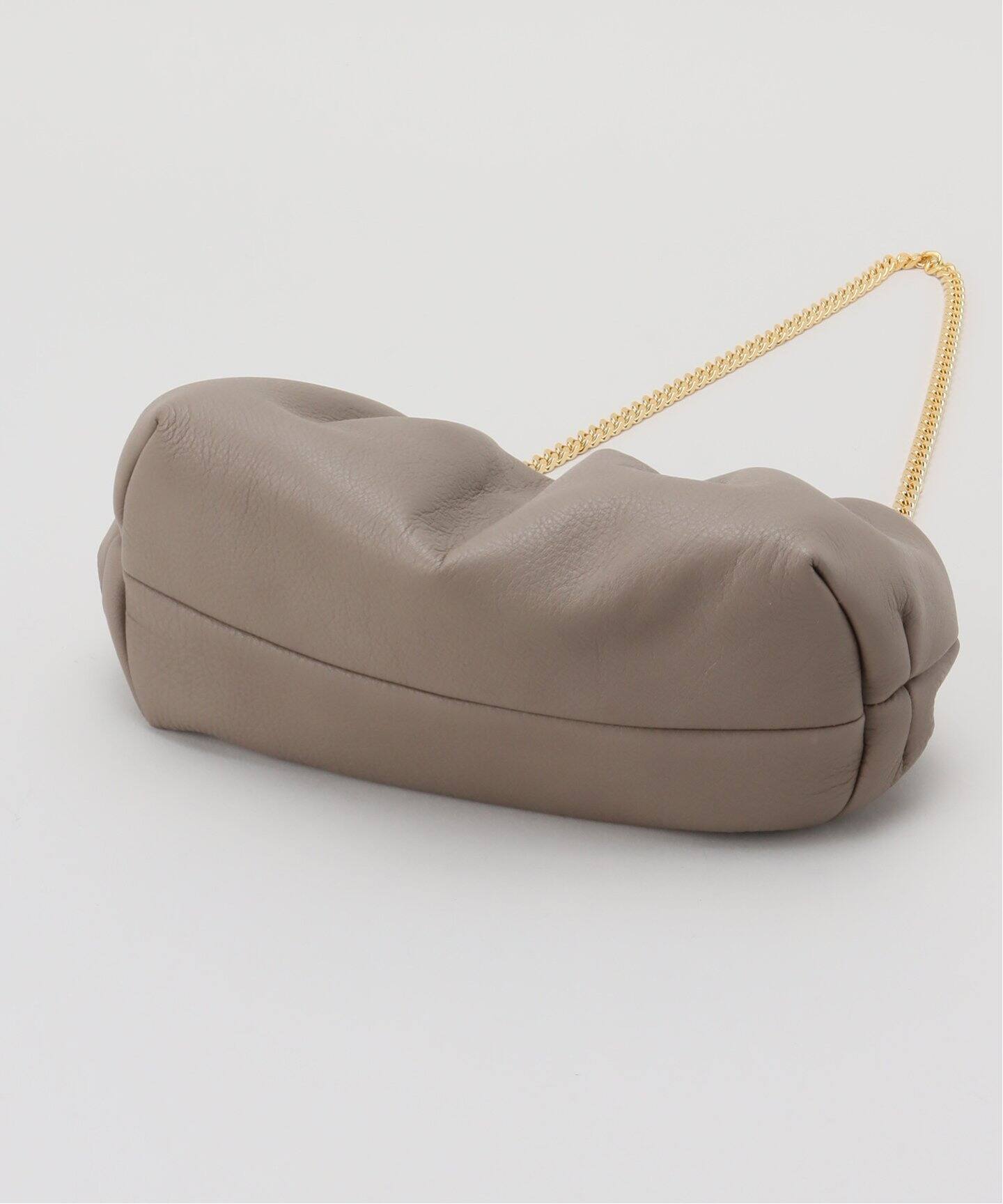 BRENTELLA/ブレンテッラ】GATHER CHAIN SMALL バッグ（クラッチバッグ 