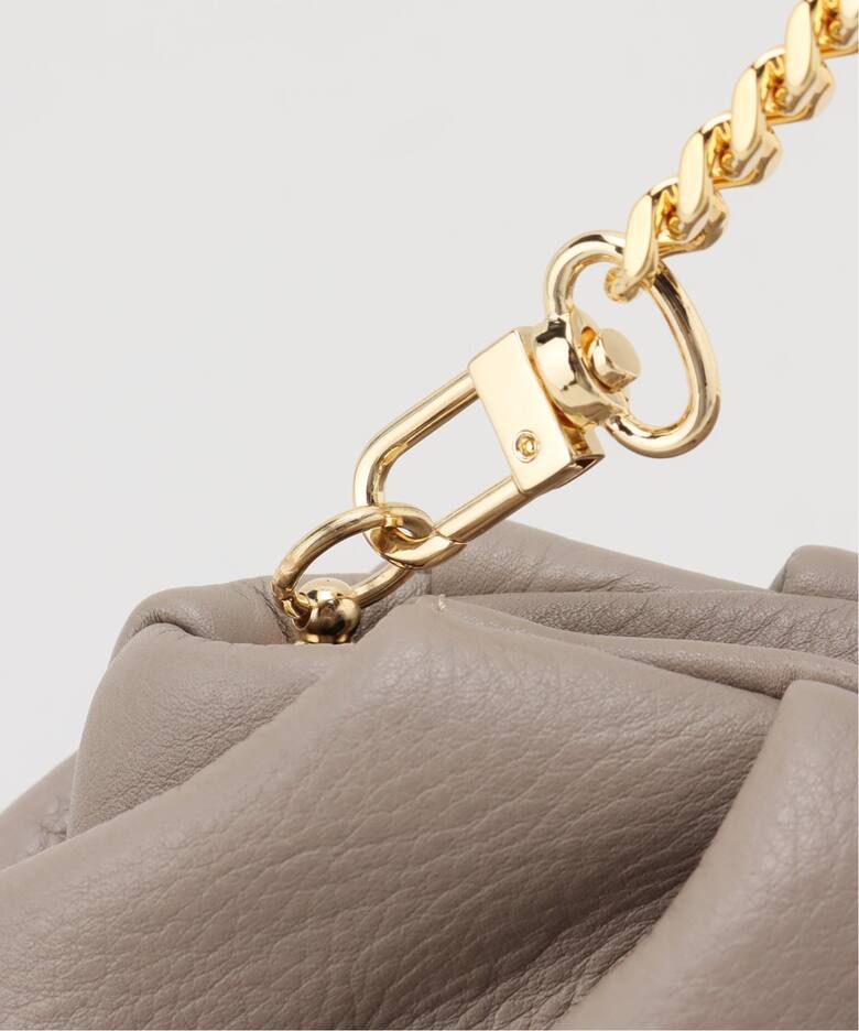 【BRENTELLA/ブレンテッラ】GATHER CHAIN SMALL バッグ（クラッチバッグ）｜MUSE de Deuxieme