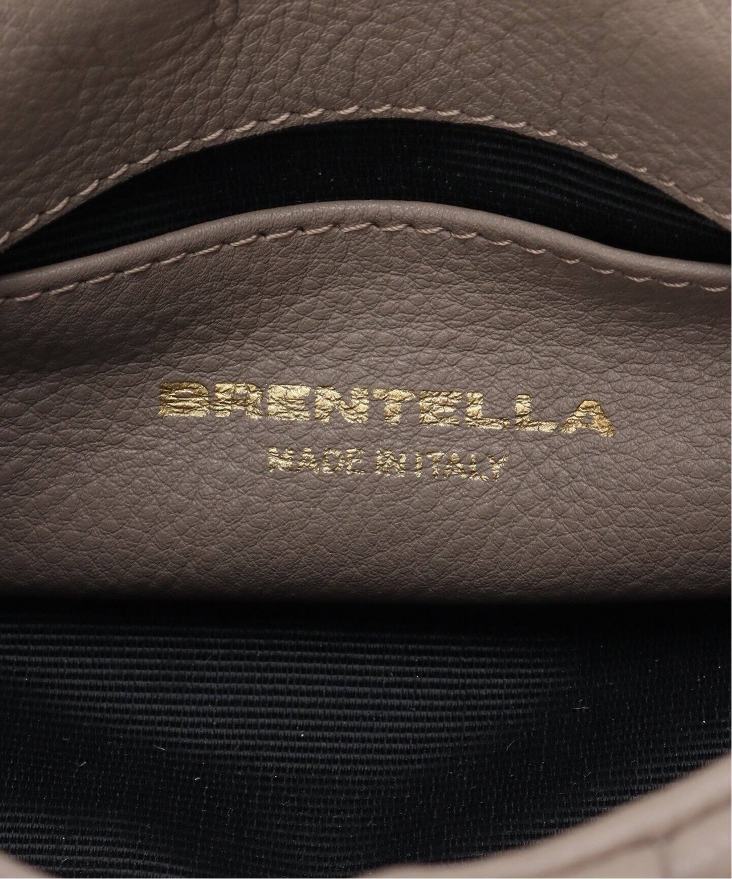 BRENTELLA/ブレンテッラ】GATHER CHAIN SMALL バッグ（クラッチバッグ 