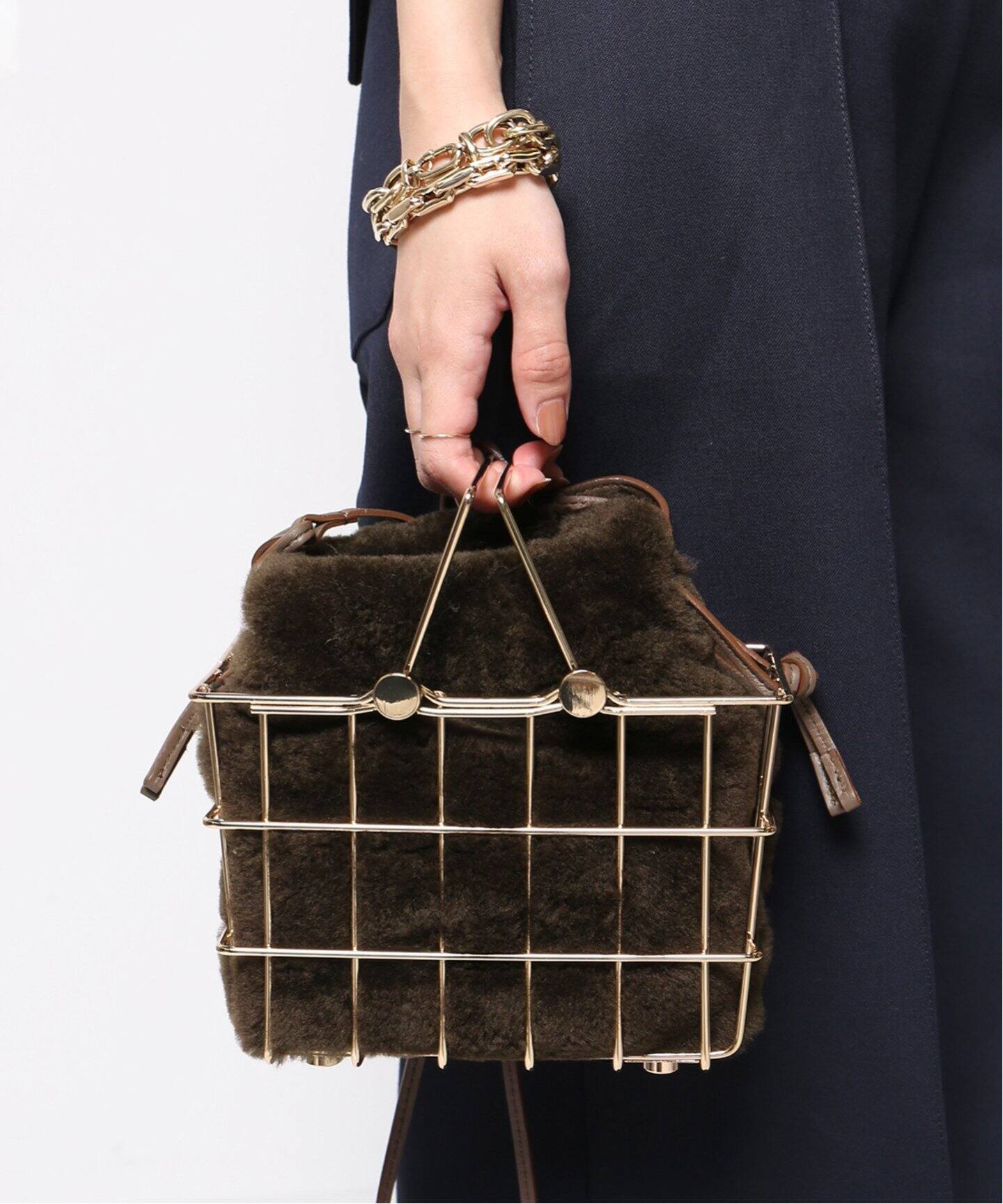 ZANCHETTI/ザンケッティ】SHEEPSKIN MARKET バッグ（その他バッグ  