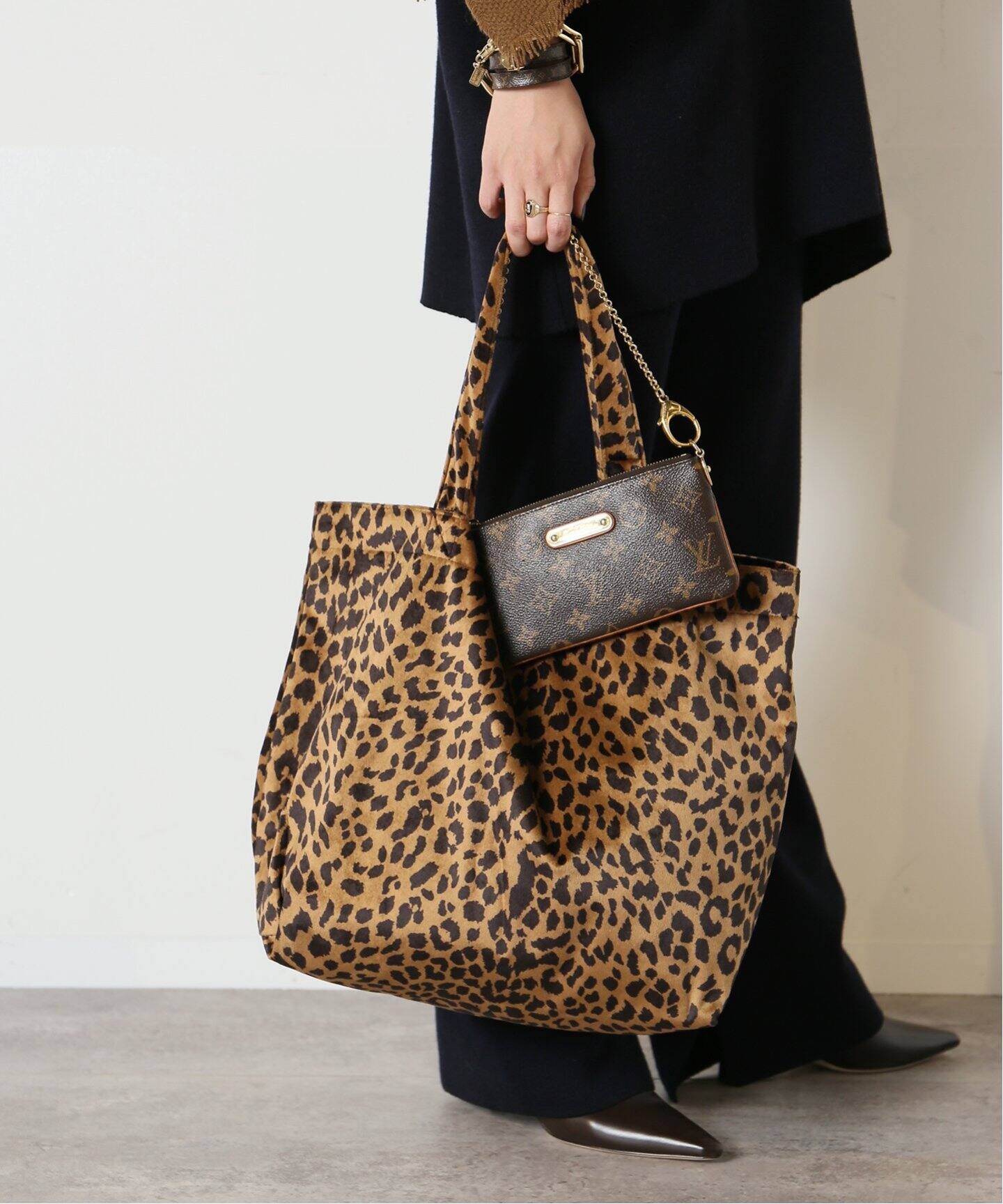 LEFFRONTEE/レフロンティ】LEOPARD バッグ（トートバッグ）｜MUSE de  