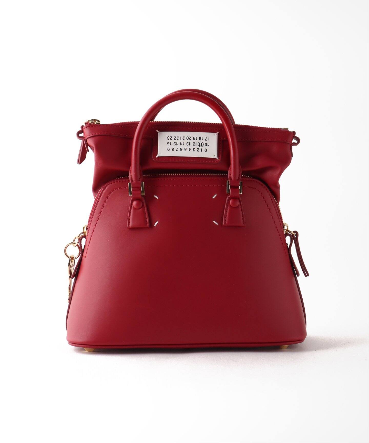 MAISON MARGIELA/メゾン マルジェラ】5AC MINI(GOLD ZIP)（ショルダー  