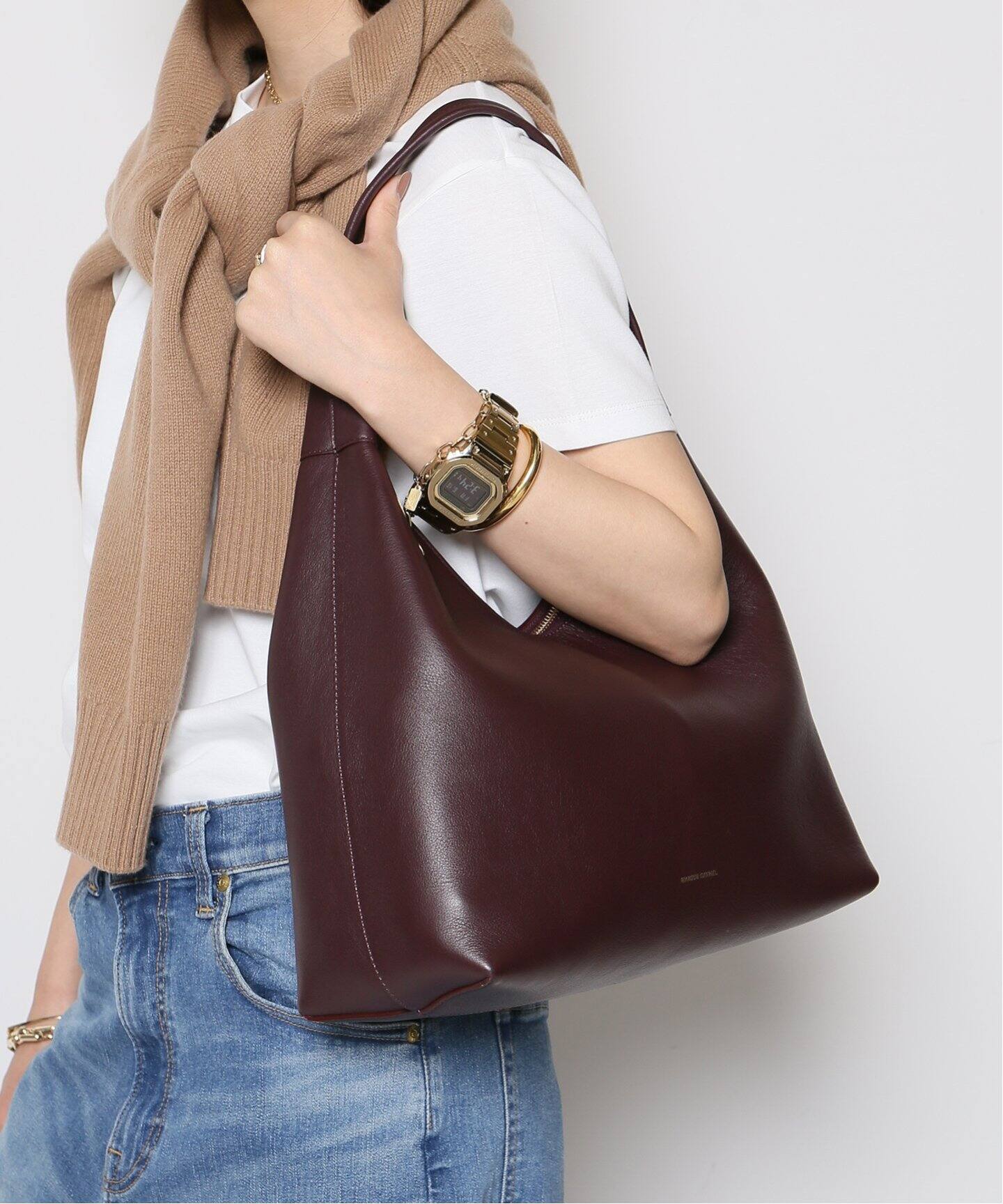 MANSUR GAVRIEL/マンサーガブリエル】HOBO バッグ（ショルダーバッグ  