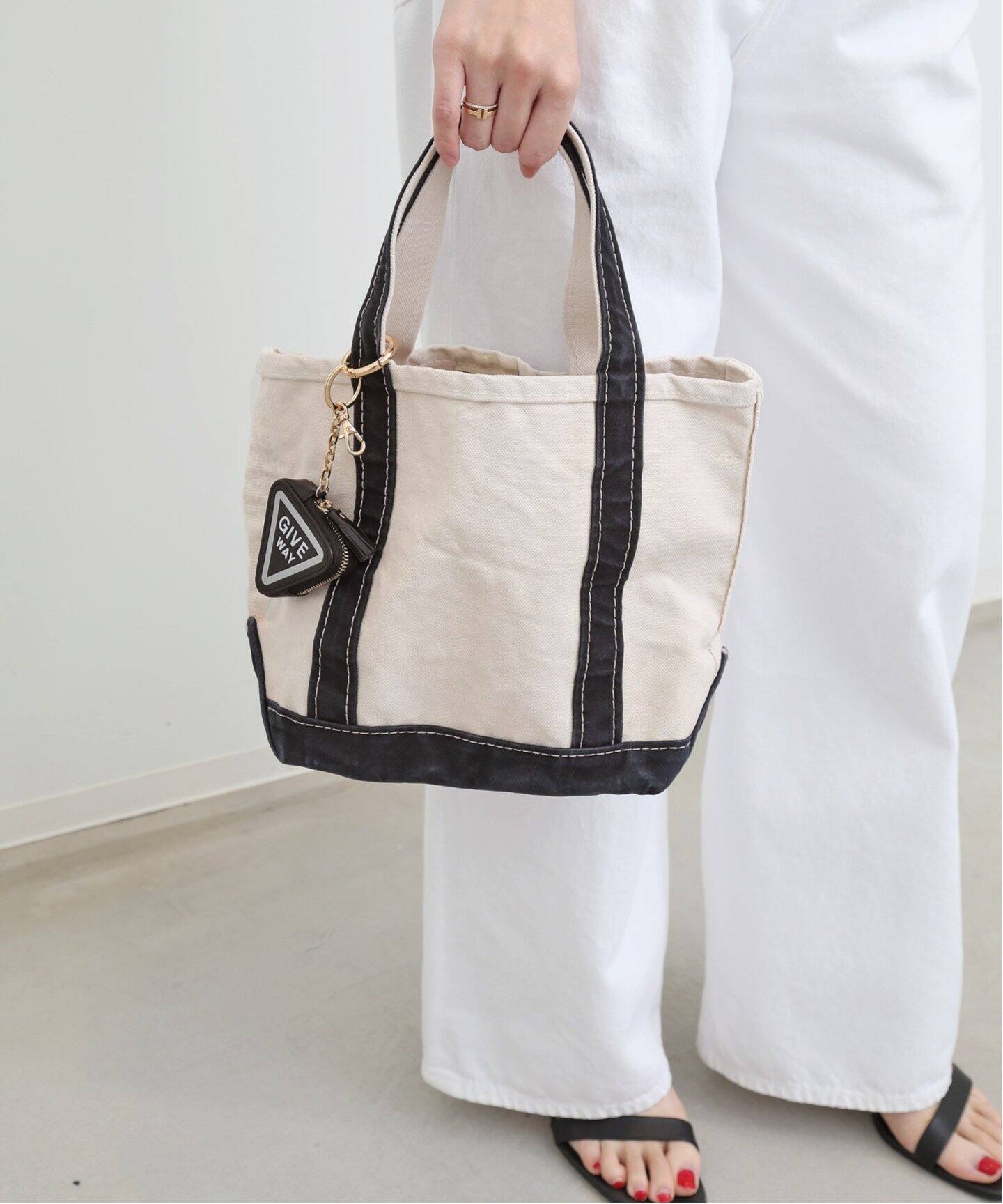 L.L.Bean×REMI RELIEF】canvas small tote Bag（トートバッグ）｜L  