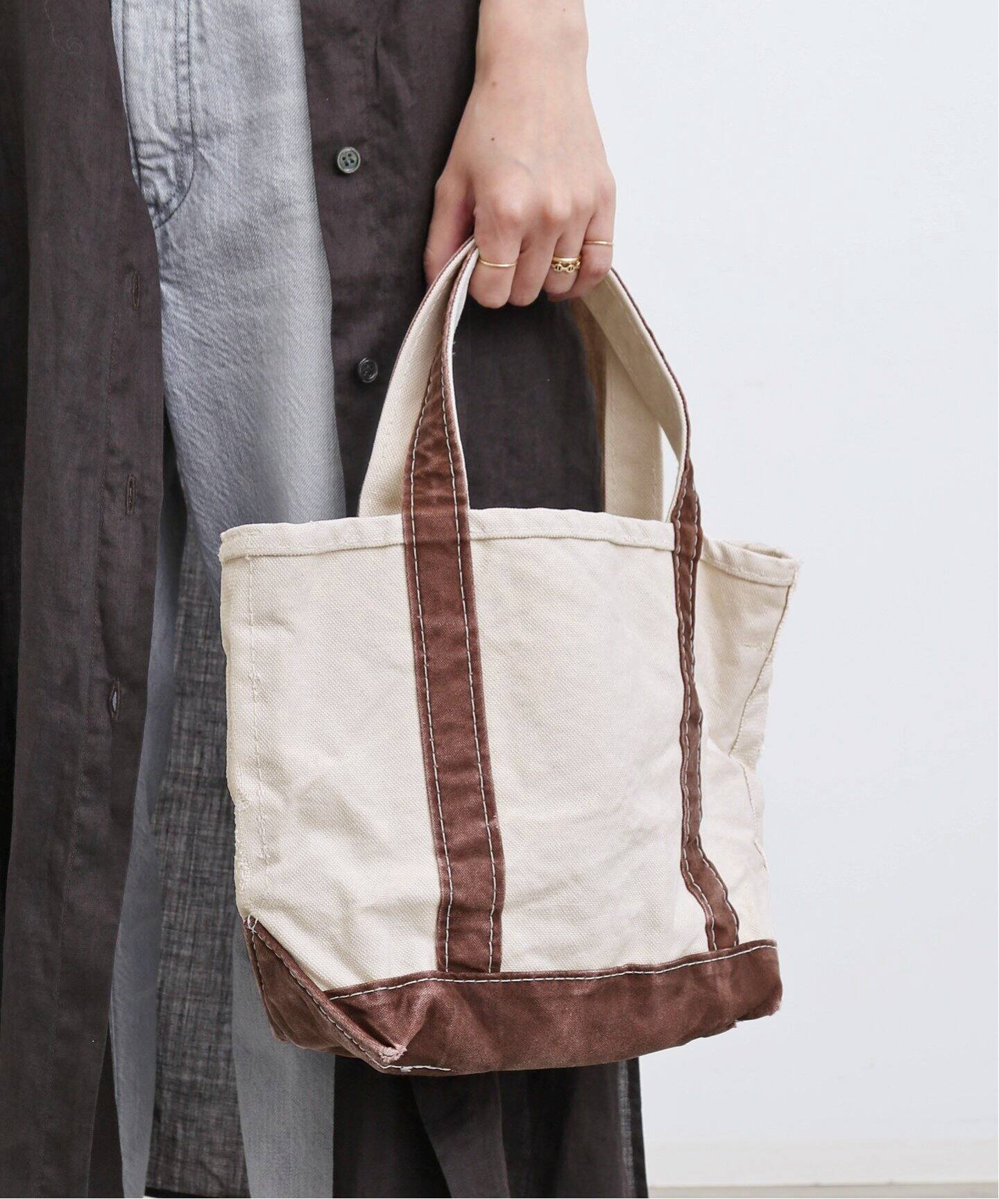 L.L.Bean×REMI RELIEF】canvas small tote Bag（トートバッグ）｜L  