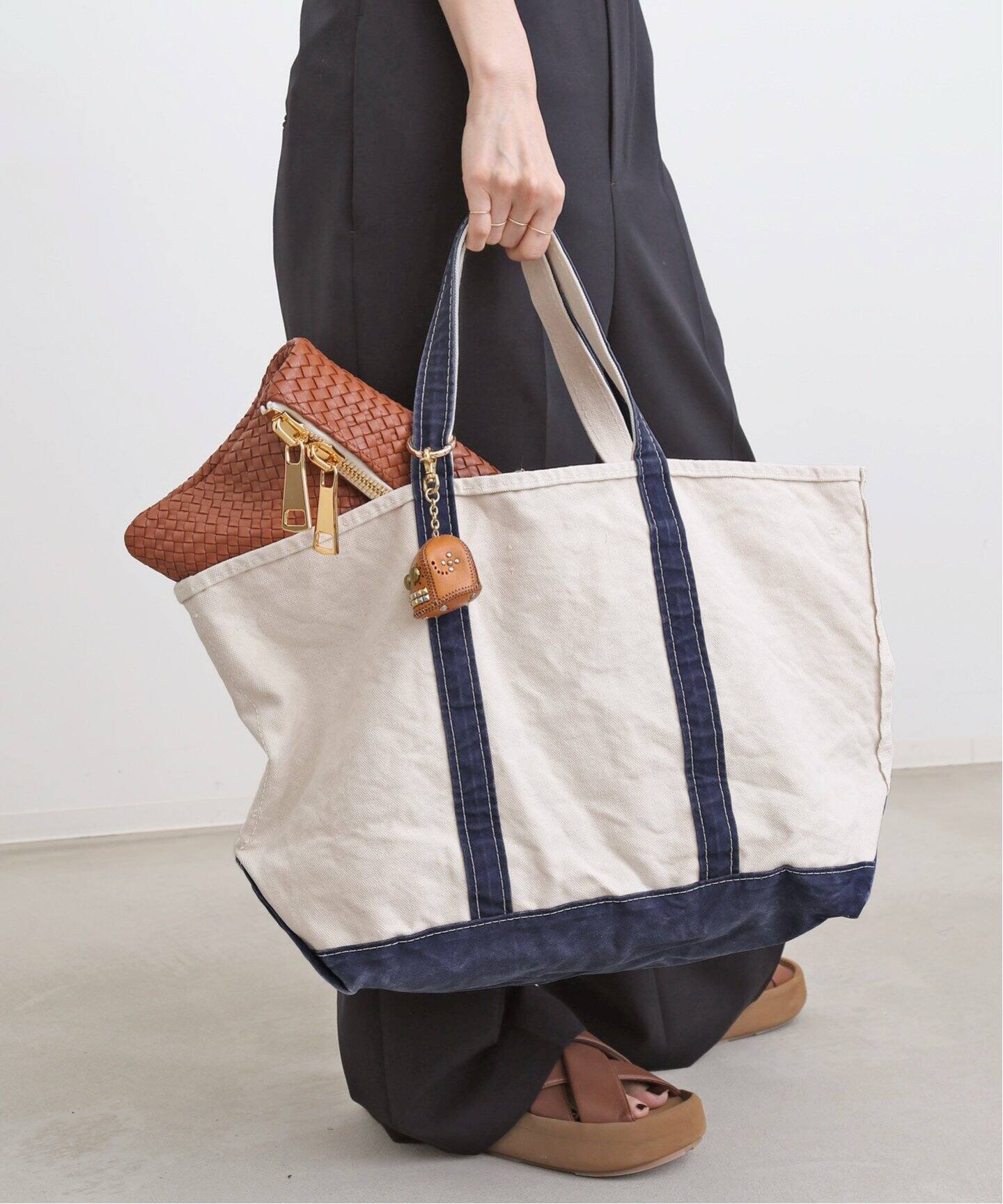 L.L.Bean×REMI RELIEF】CANVAS Large Tote（トートバッグ）｜L  